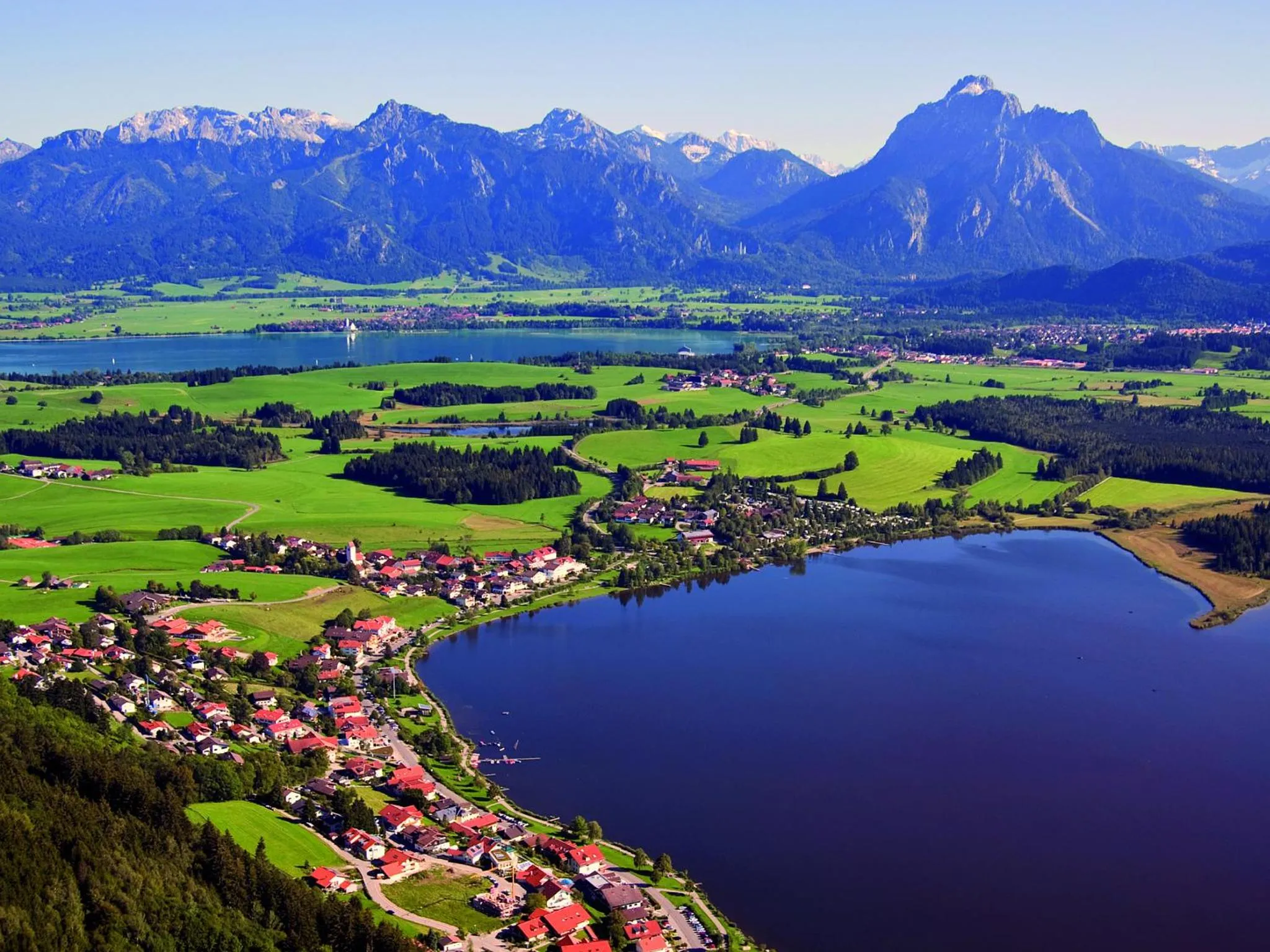 Bird's eye view in Seehotel Hartung & Ferienappartements