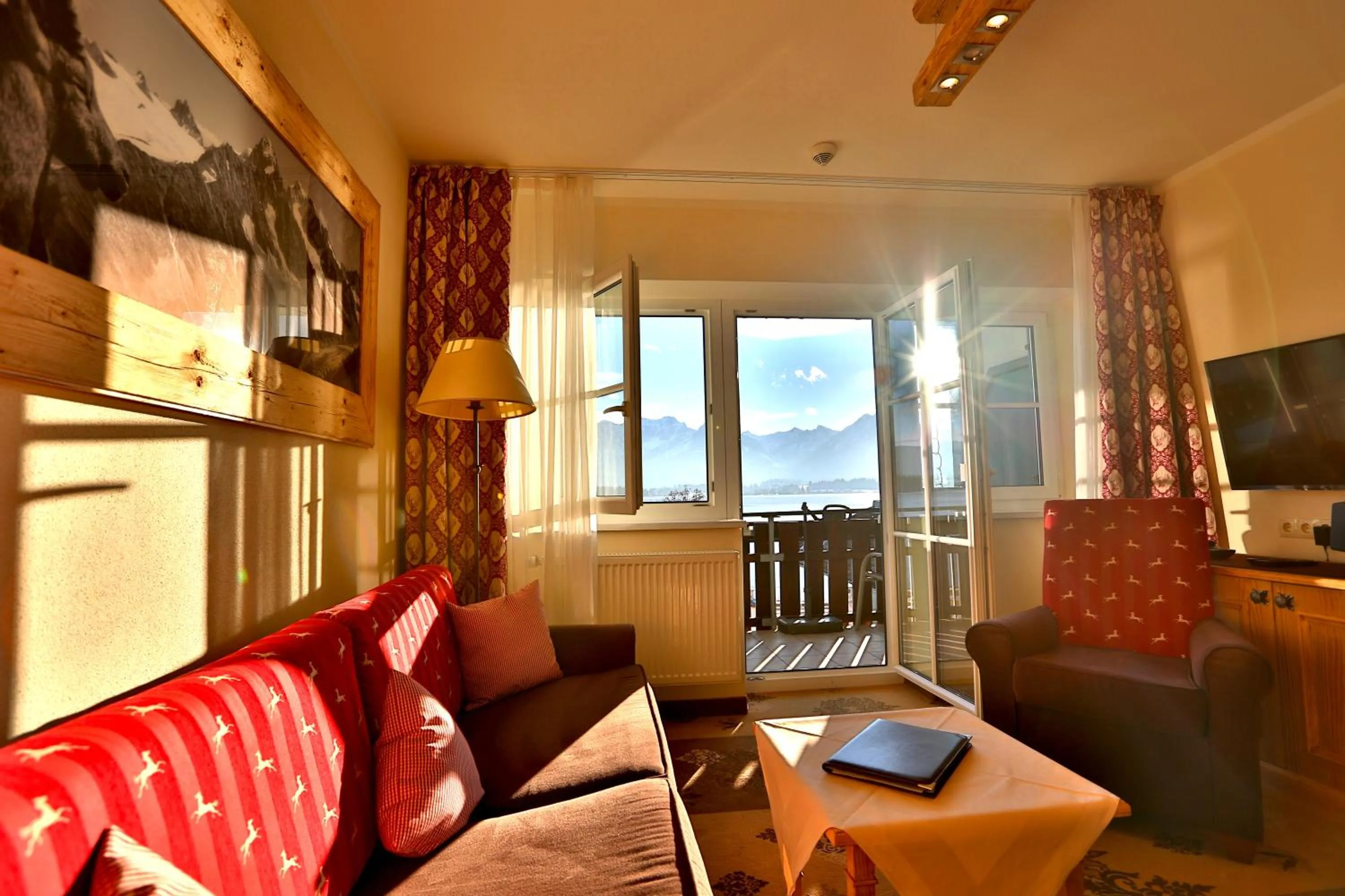 Living room in Seehotel Hartung & Ferienappartements