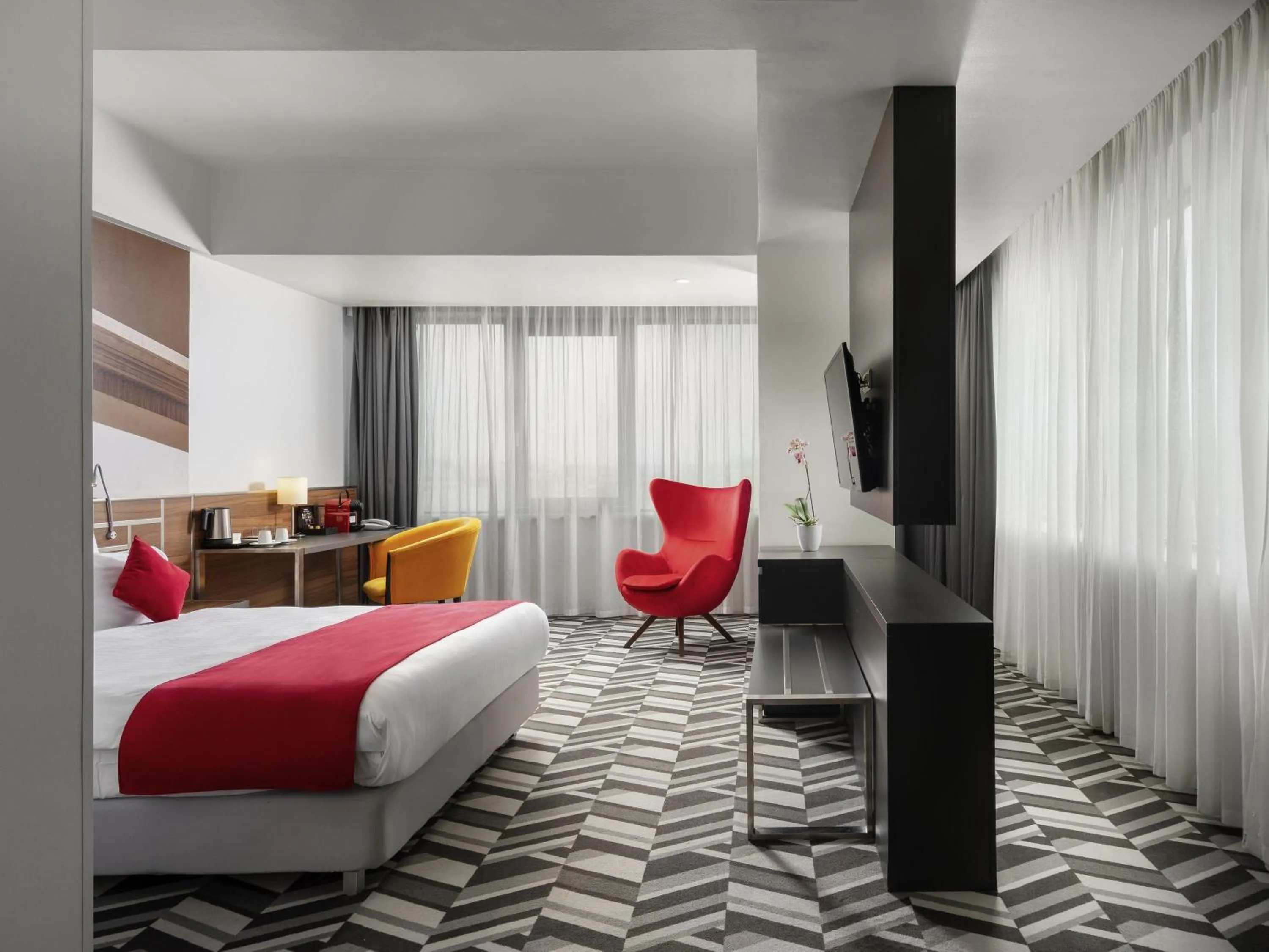 Bedroom, Bed in Mercure Bucharest Unirii