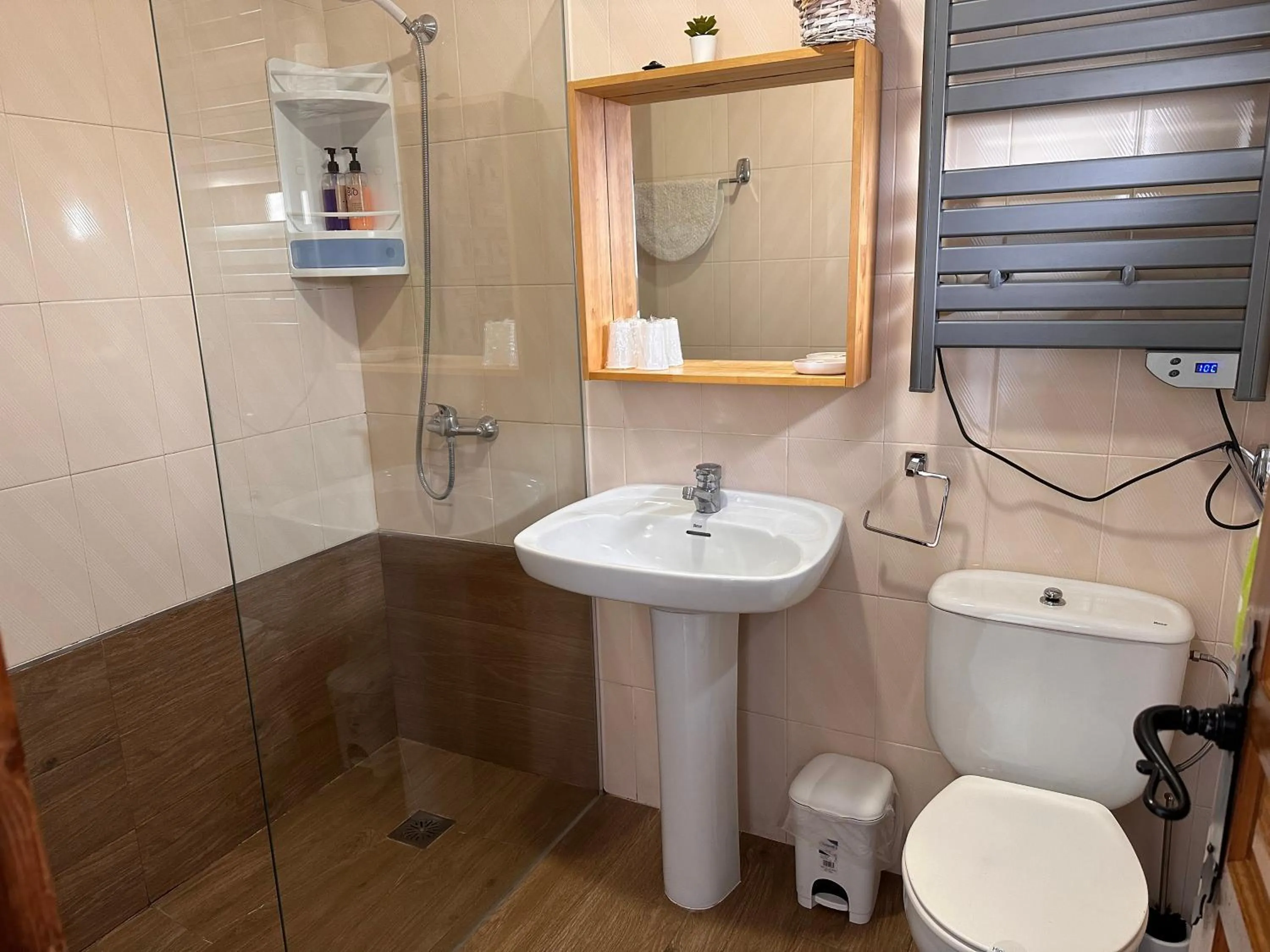 Shower in Hotel Consuegra