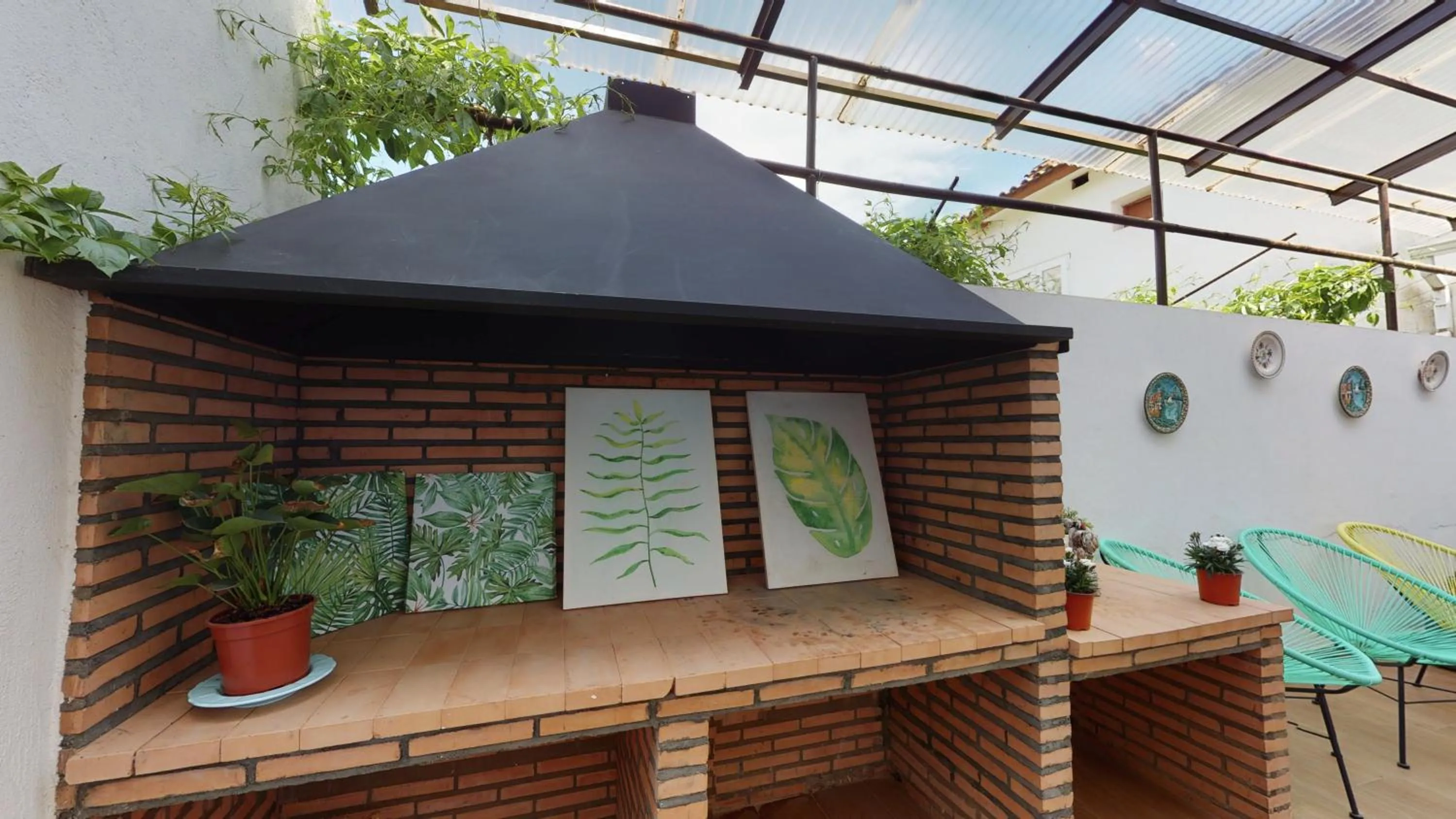 Patio in Hotel Consuegra