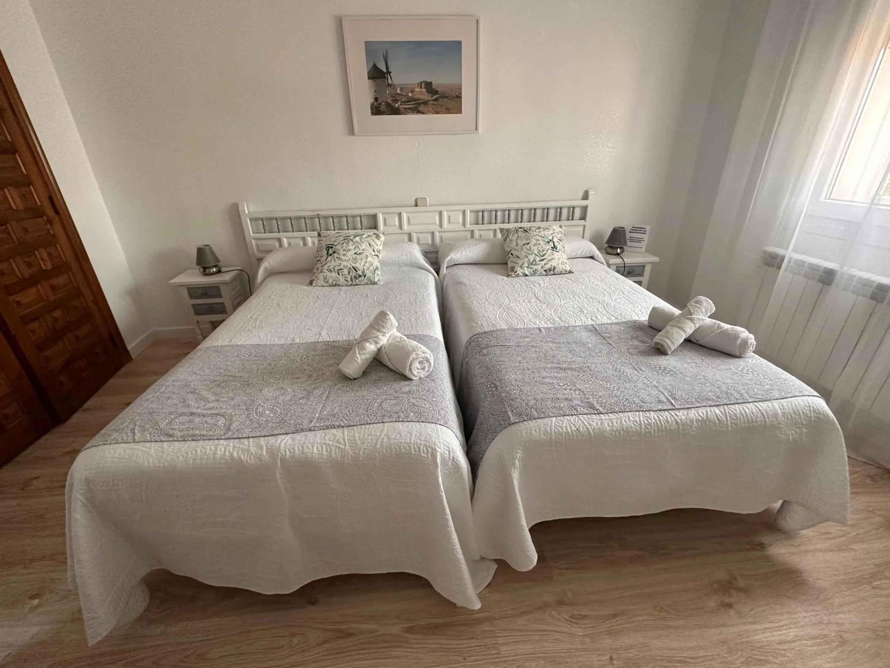 Decorative detail, Bed in Hotel Consuegra