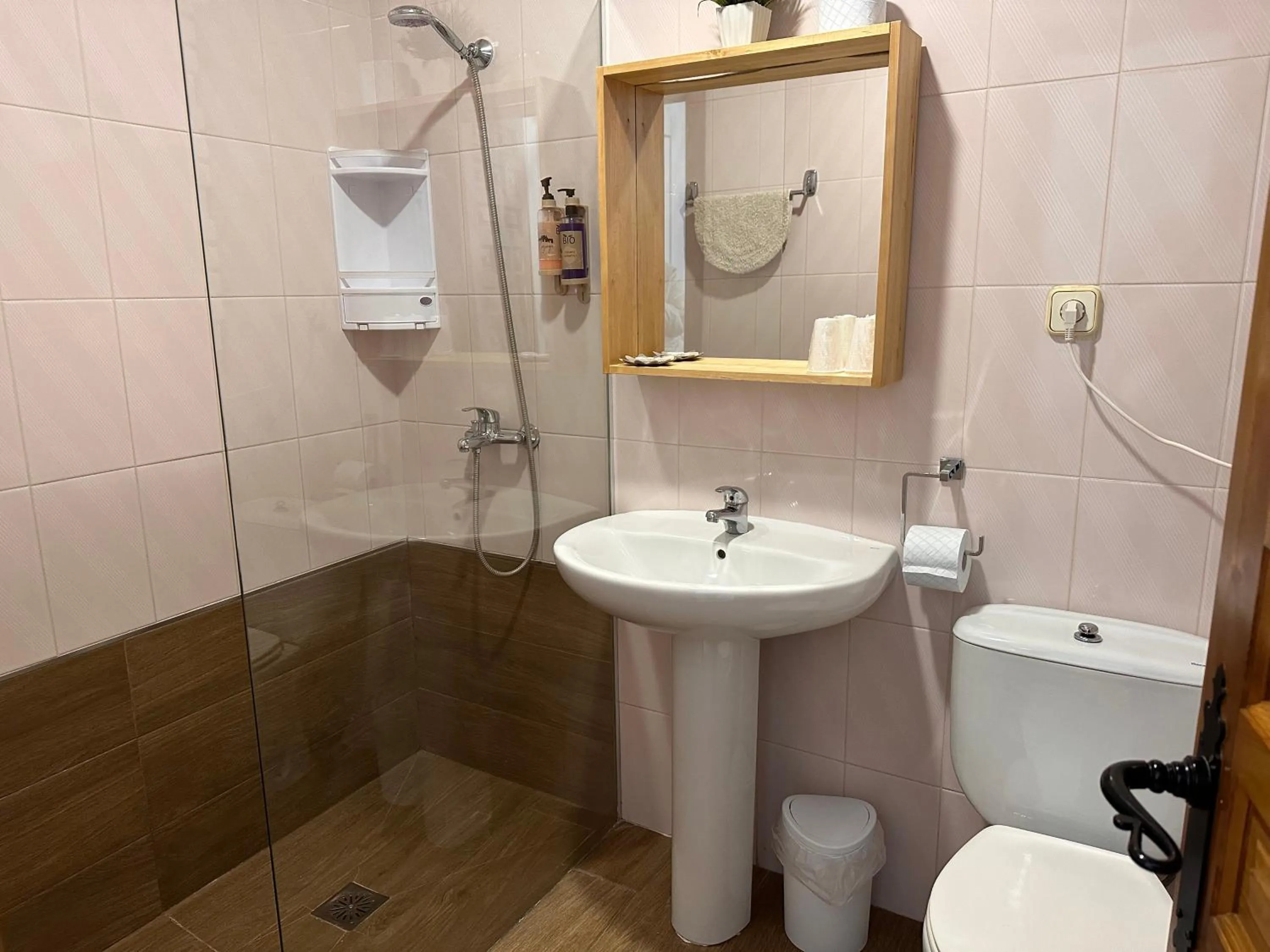 Shower in Hotel Consuegra