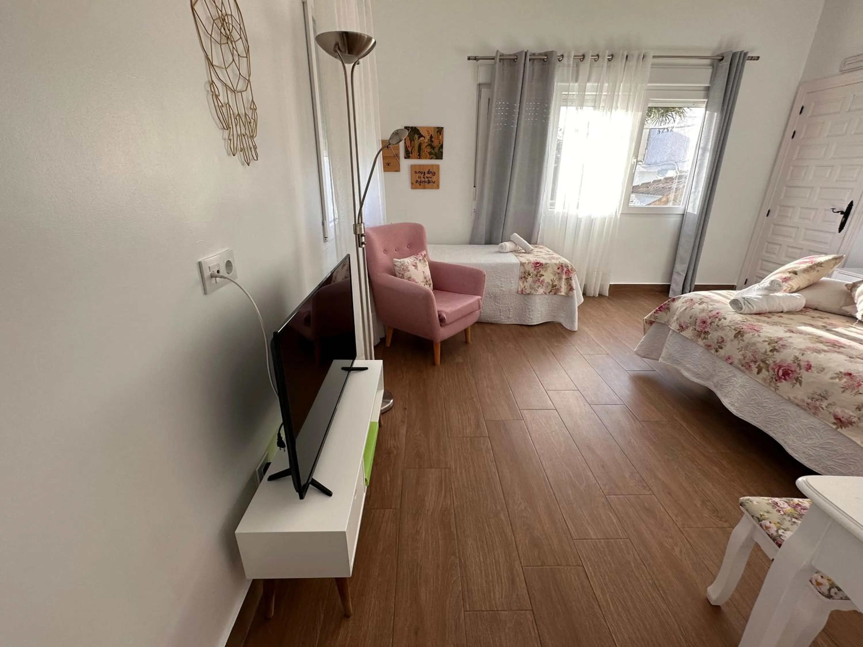 Decorative detail, Bed in Hotel Consuegra