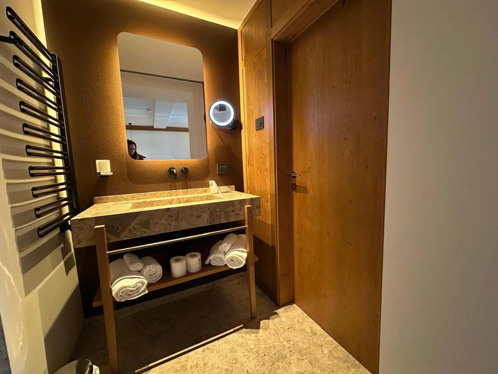 Bathroom in Hotel Serena Cortina