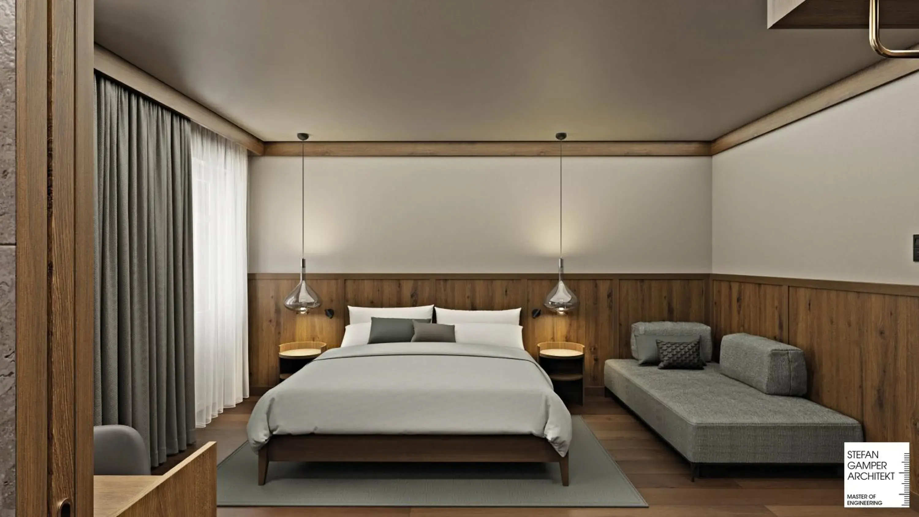 Bed in Hotel Serena Cortina Bed in Hotel Serena Cortina