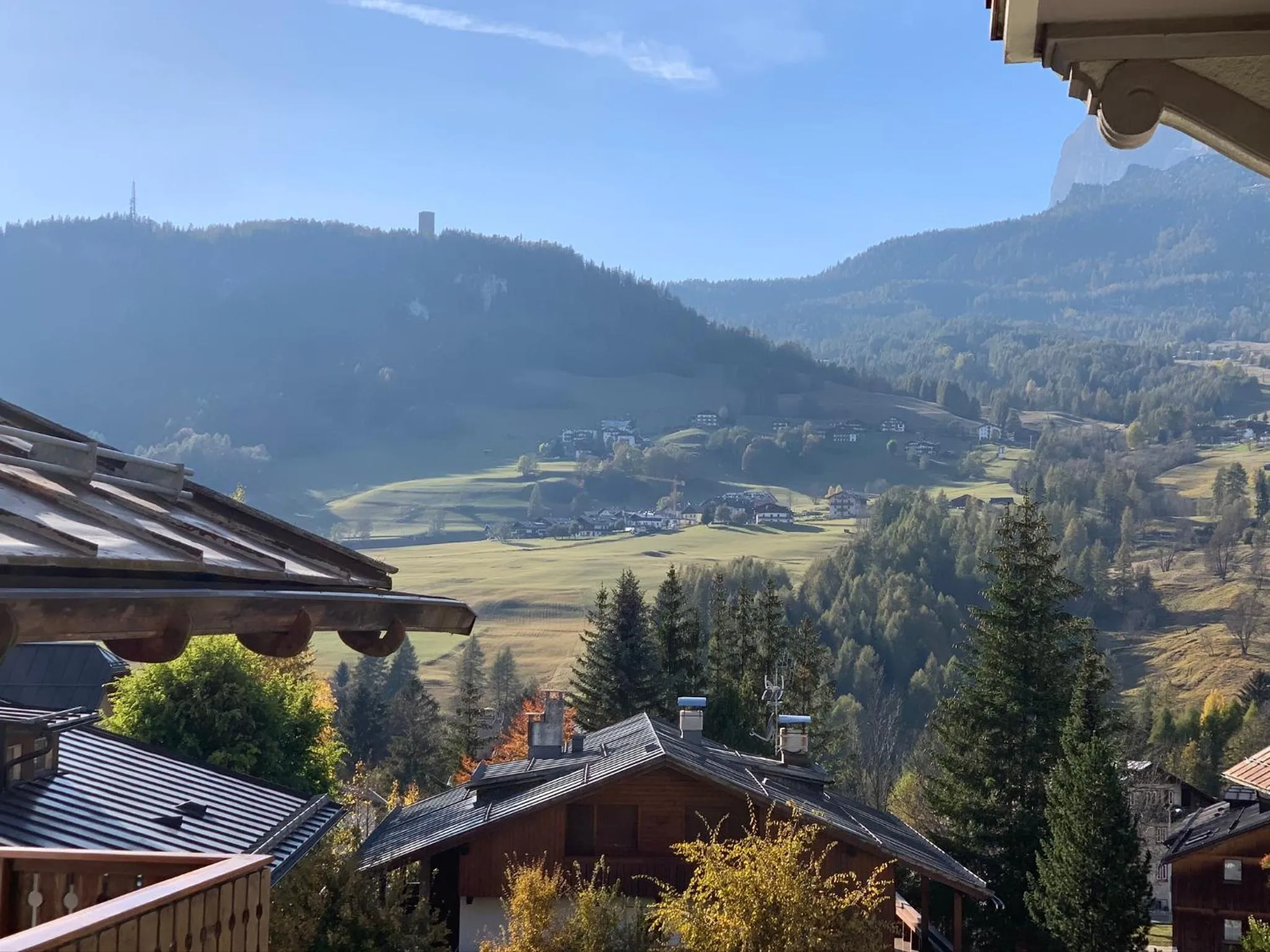 Balcony/Terrace in Hotel Serena Cortina
