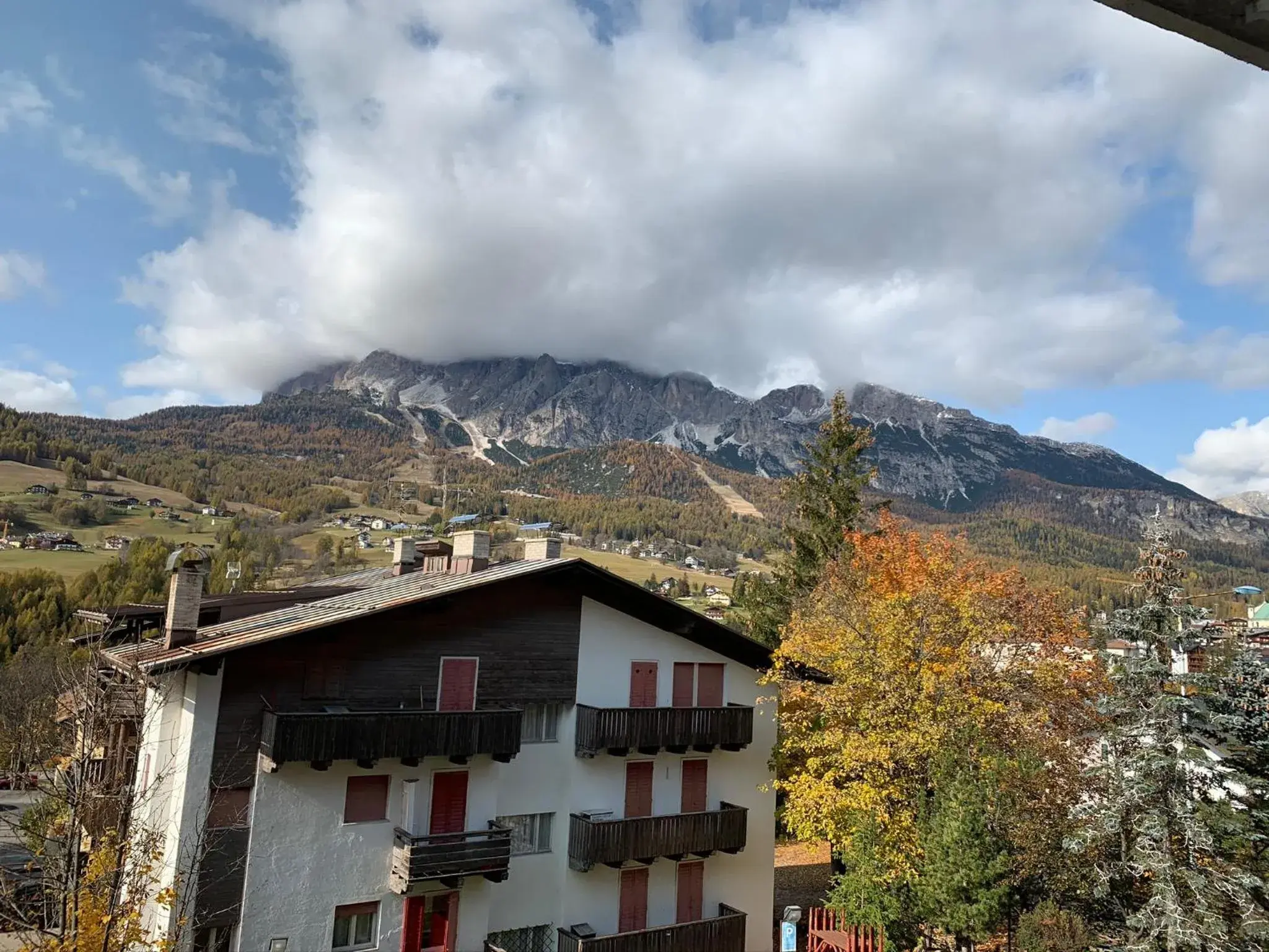Mountain view in Hotel Serena Cortina Mountain view in Hotel Serena Cortina