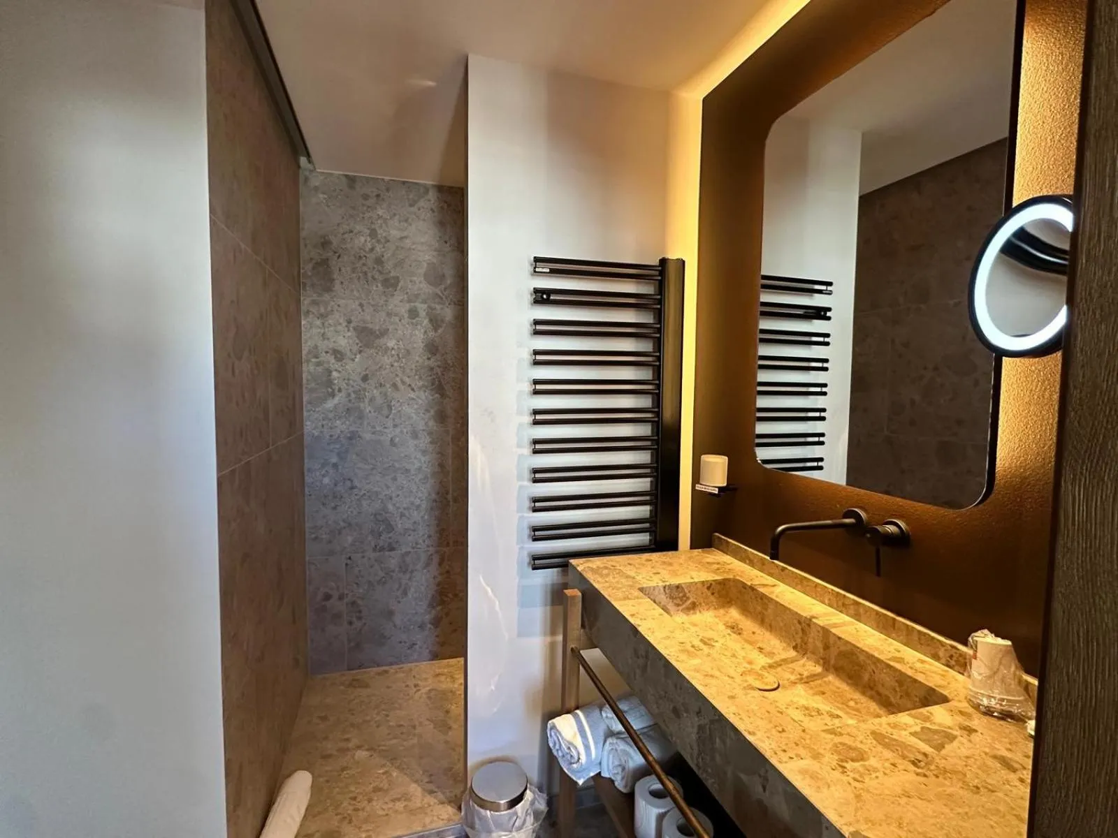 Bathroom in Hotel Serena Cortina