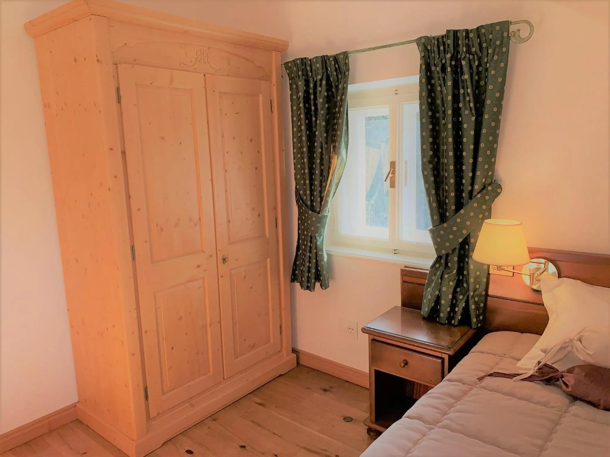 Bed in Hotel Serena Cortina