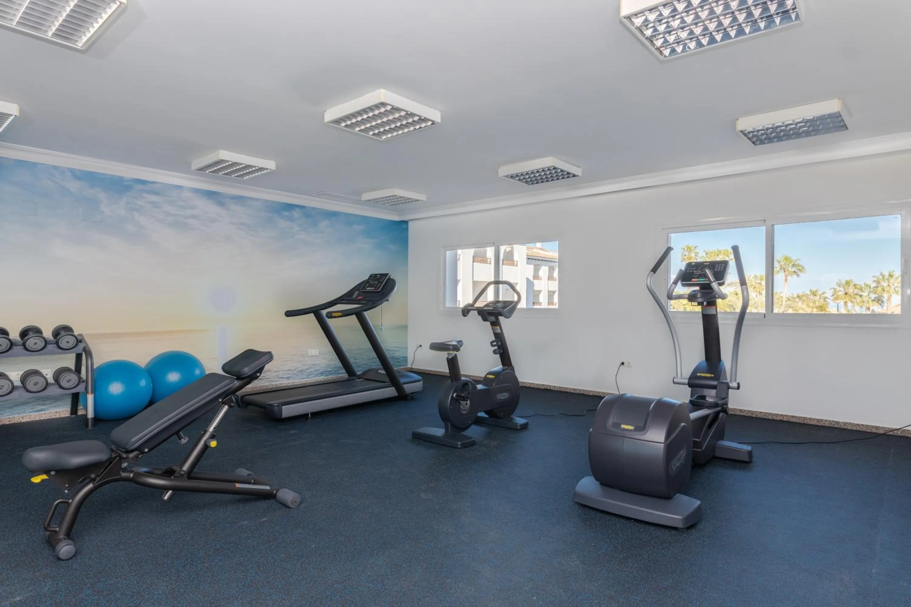Fitness centre/facilities in Mac Puerto Marina Benalmádena