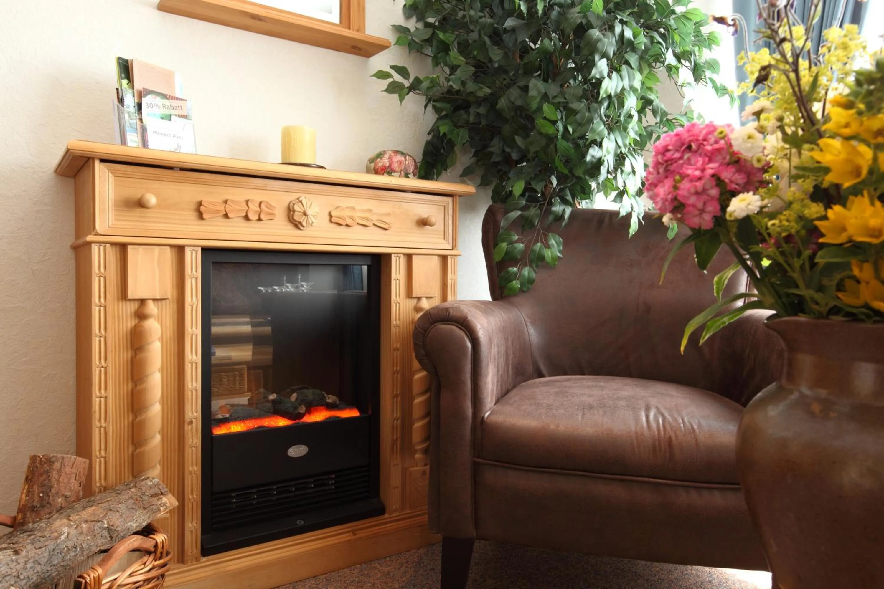 Seating area in Landhotel Grimmeblick