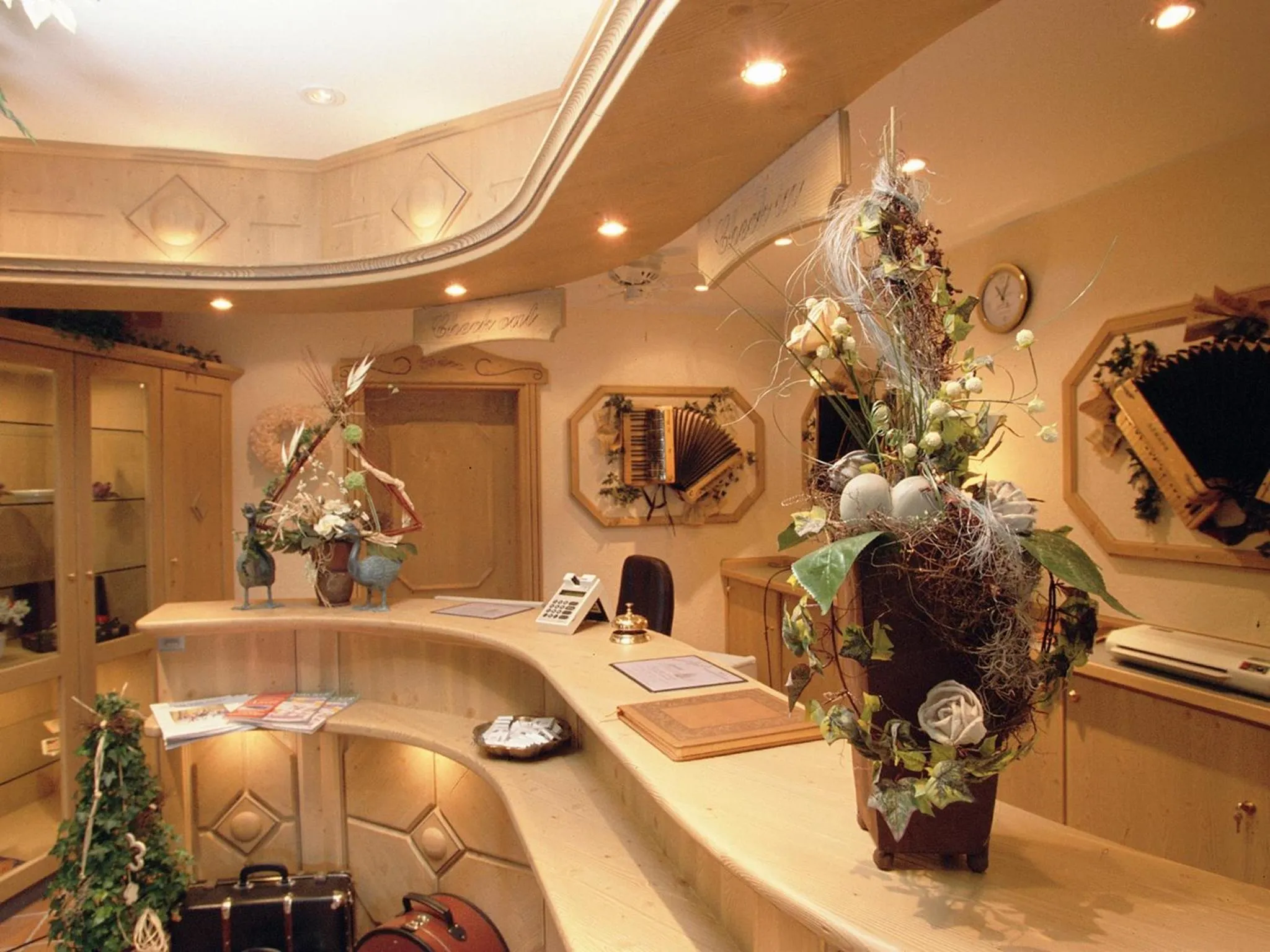 Lobby or reception in Landhotel Grimmeblick