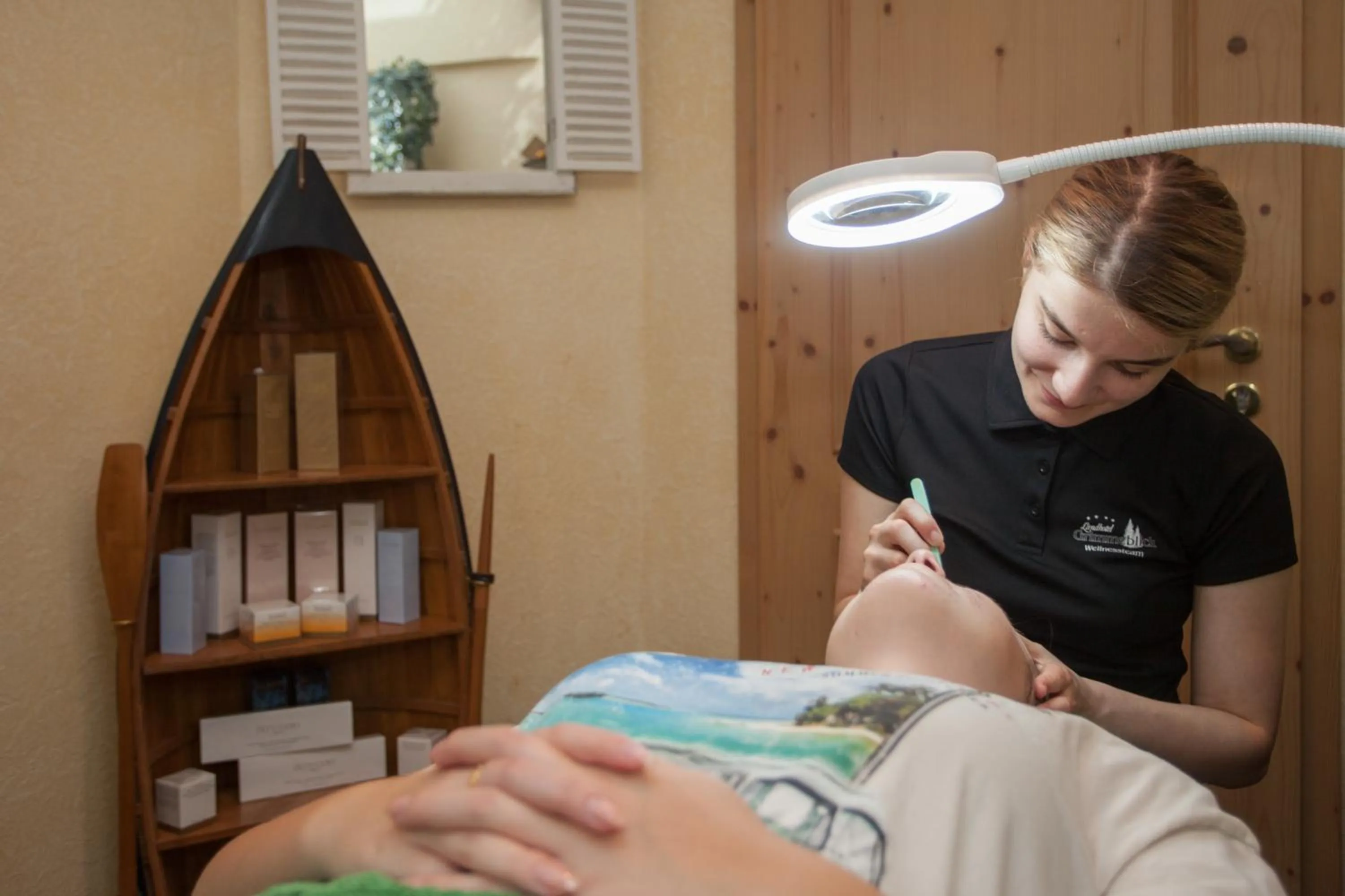 Spa and wellness centre/facilities in Landhotel Grimmeblick