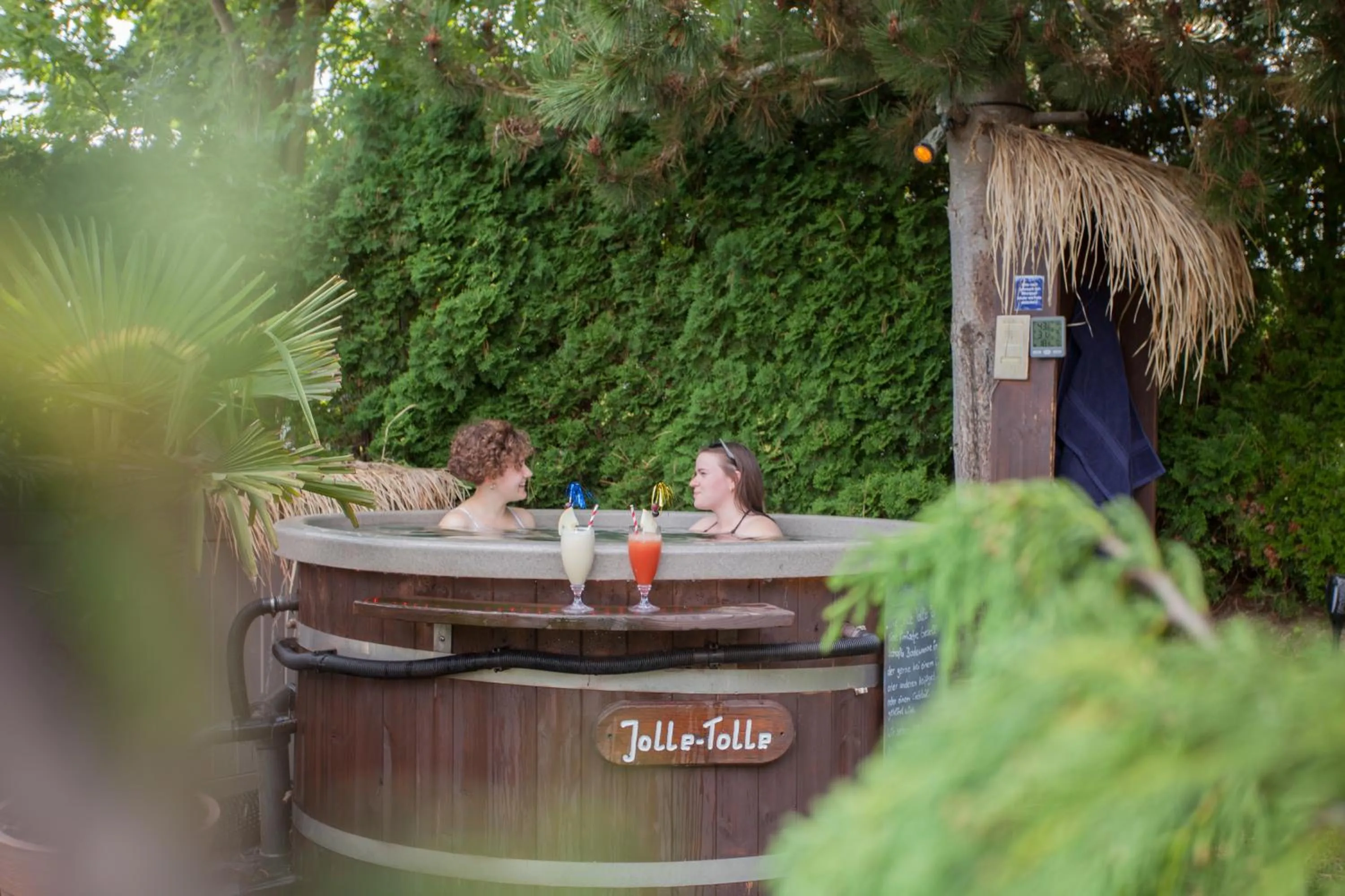 Swimming pool in Landhotel Grimmeblick