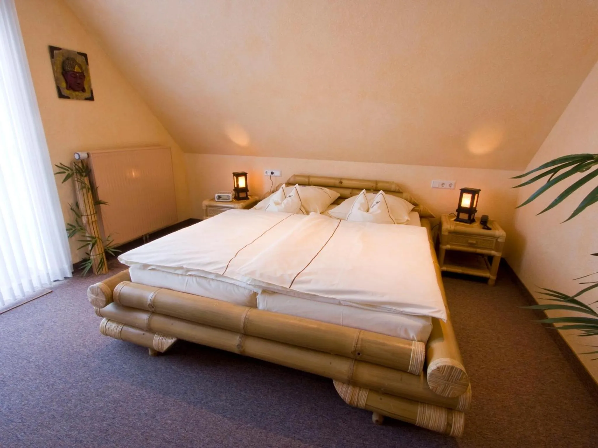 Bed in Landhotel Grimmeblick