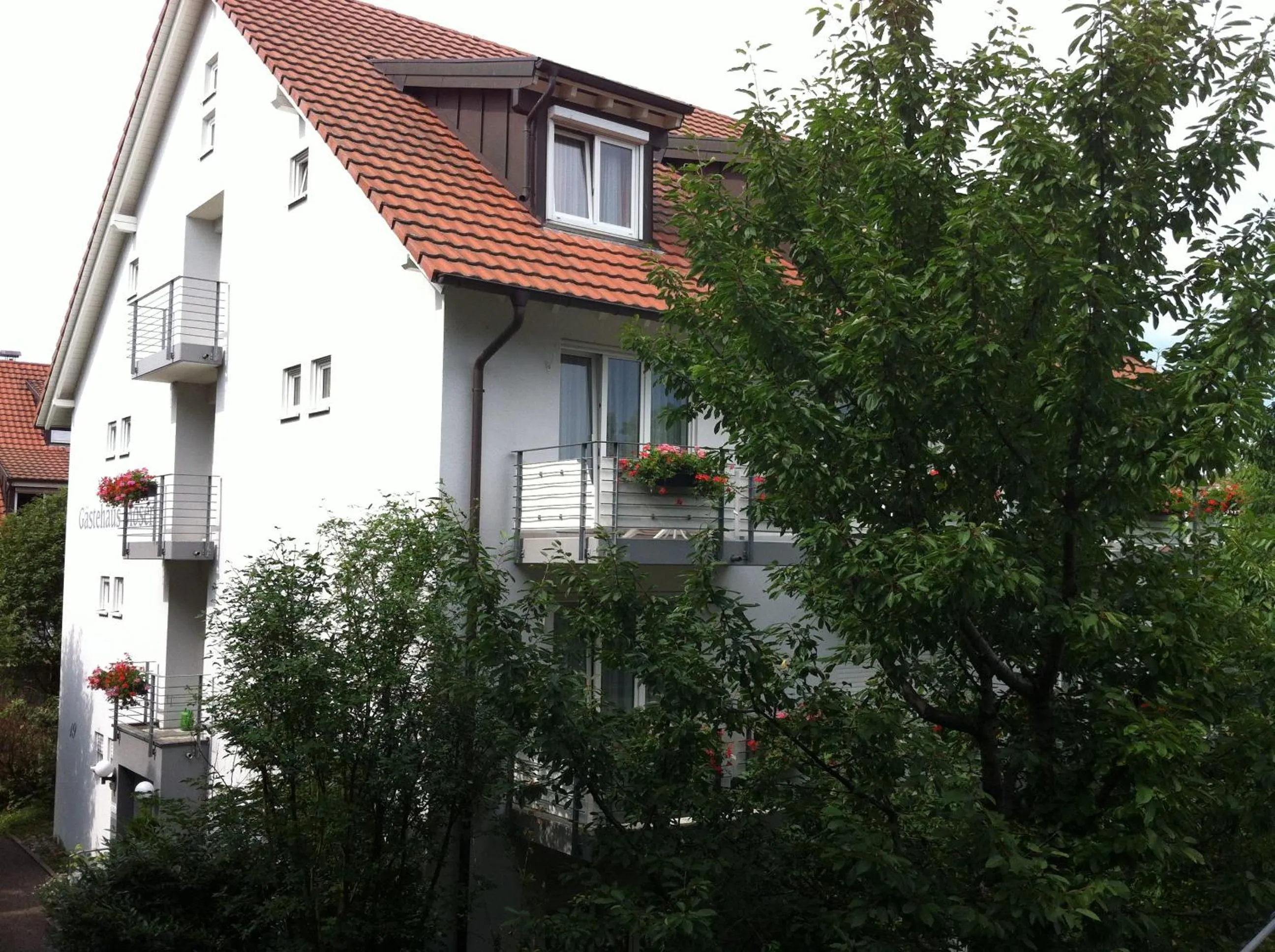 Property building in Gästehaus Moser