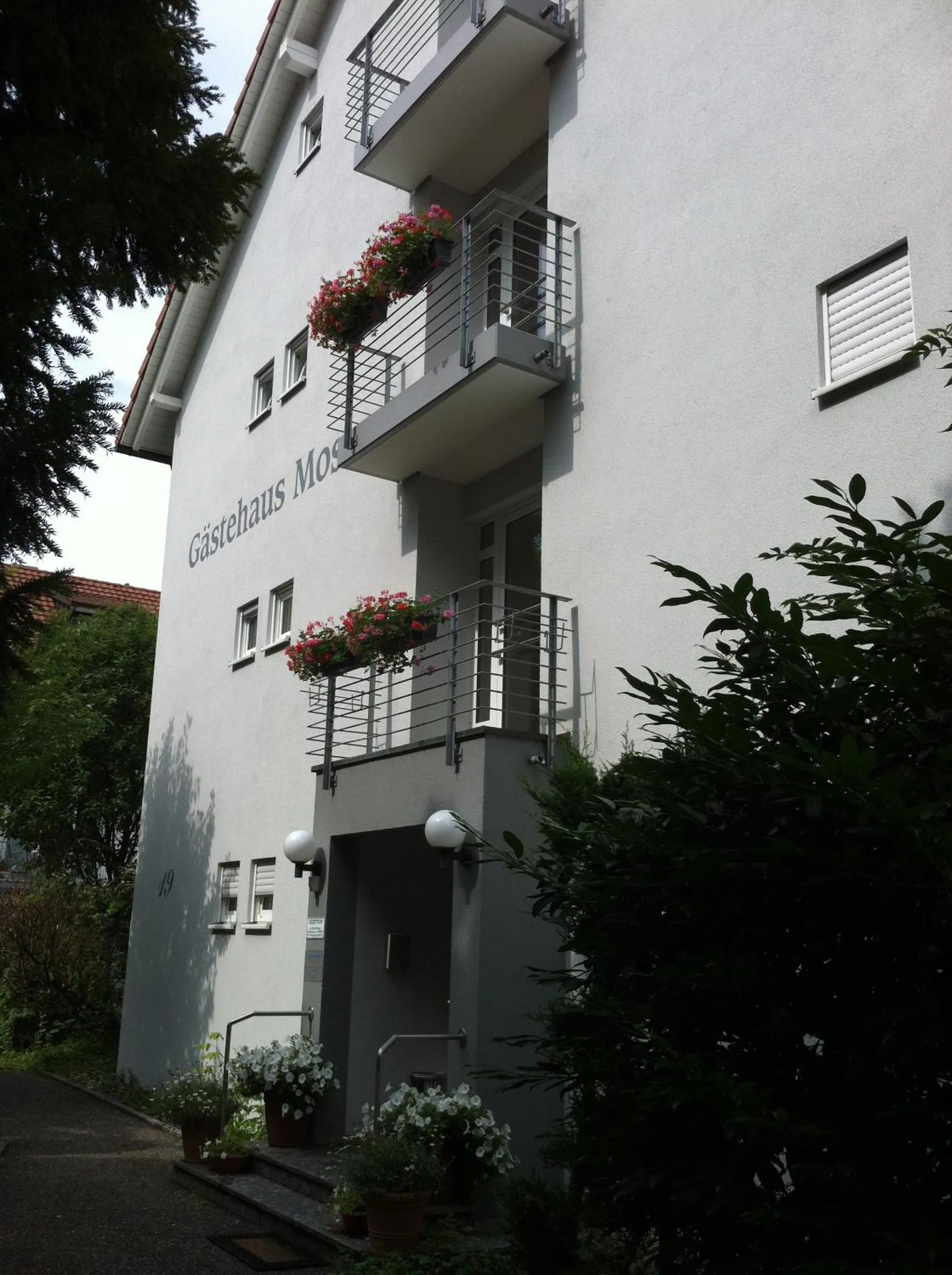 Property building in Gästehaus Moser