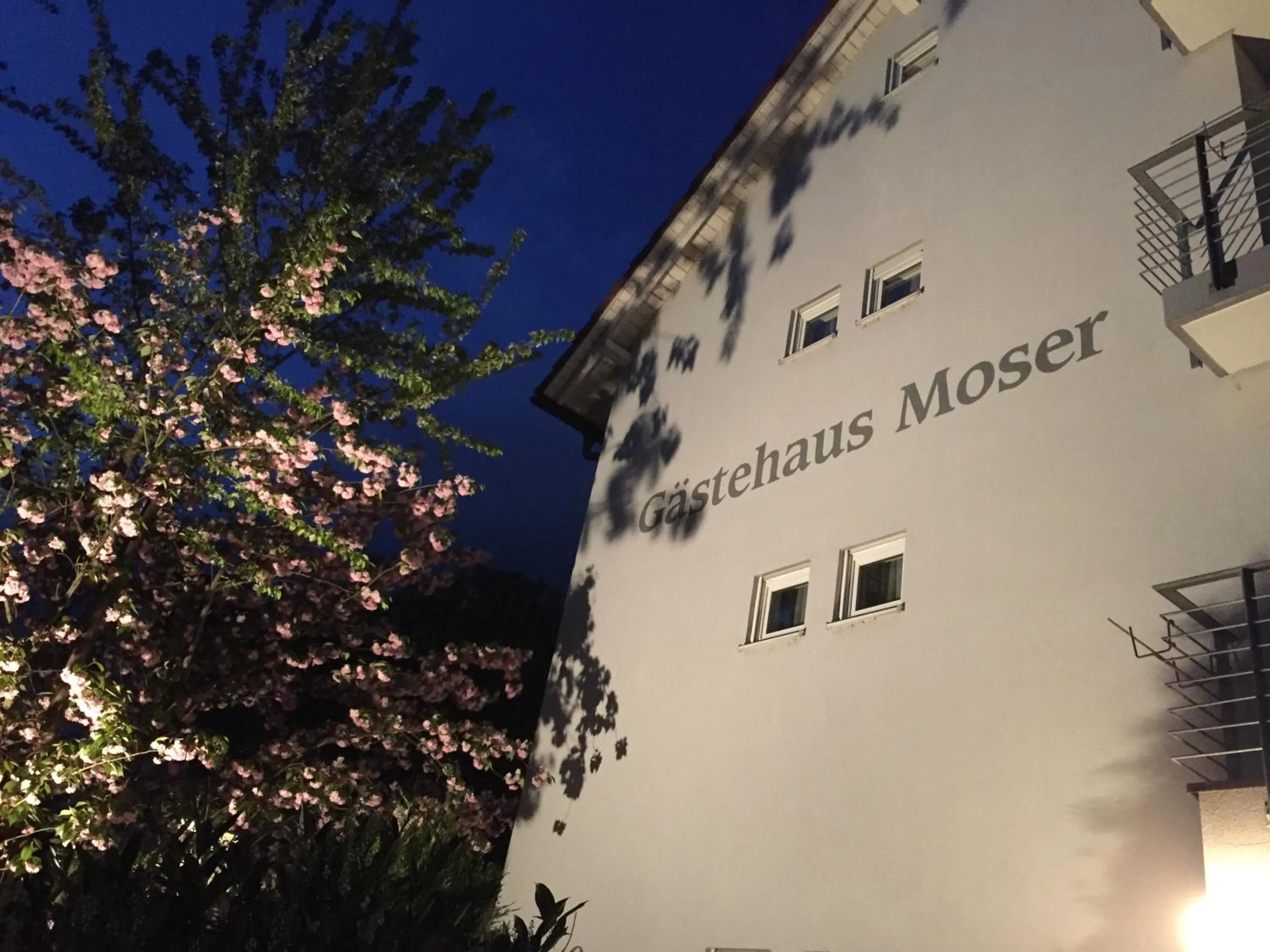 Night in Gästehaus Moser