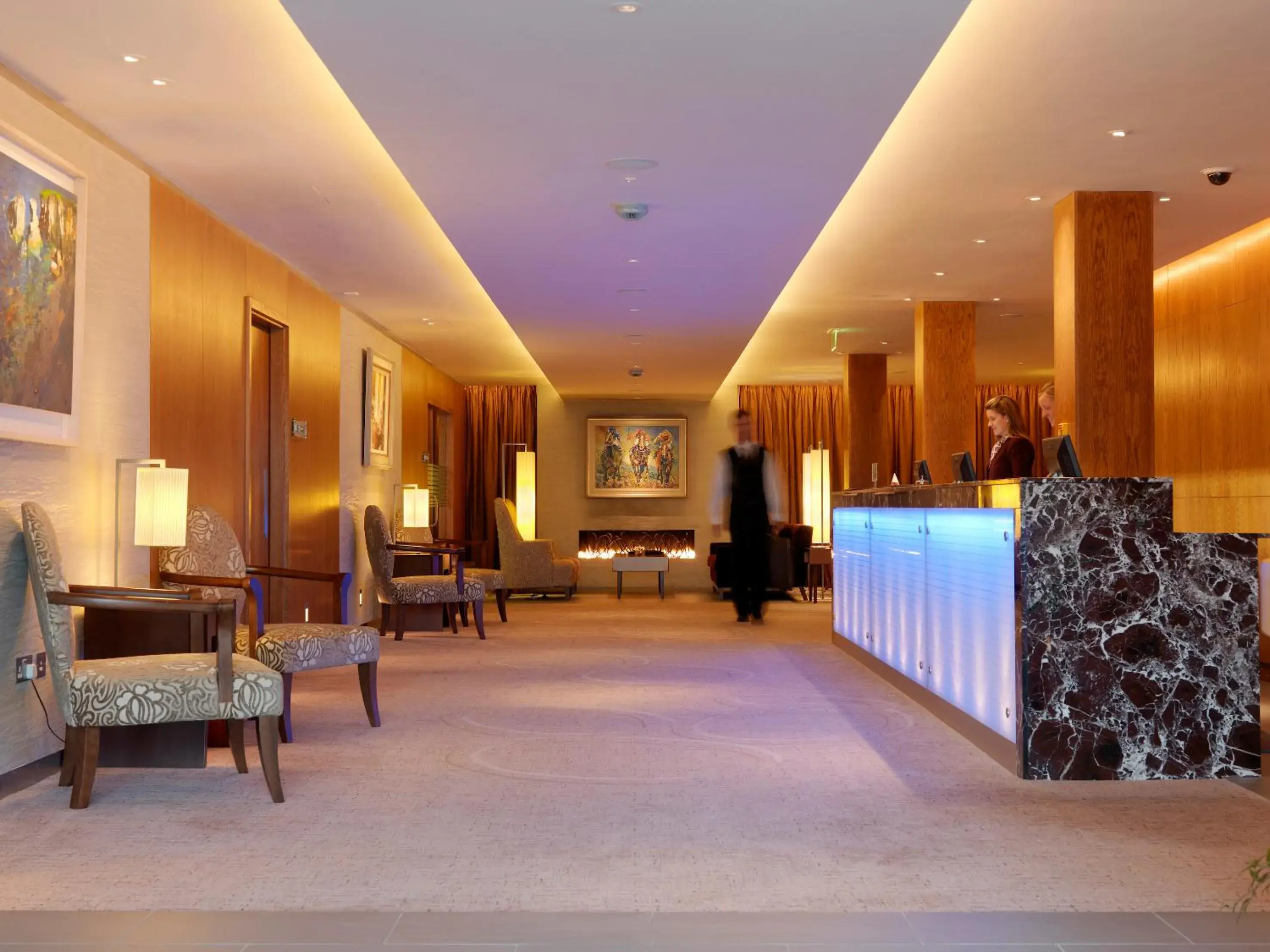 Lobby or reception in Aghadoe Heights Hotel & Spa Lobby or reception in Aghadoe Heights Hotel & Spa