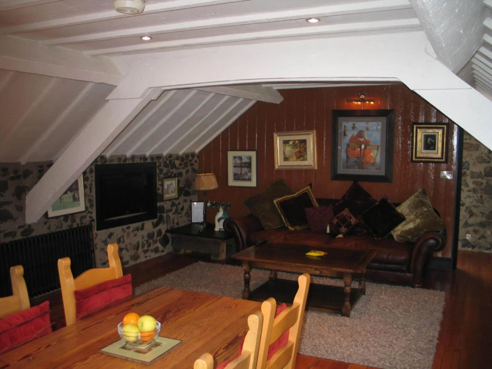 Dining area in Clenaghans