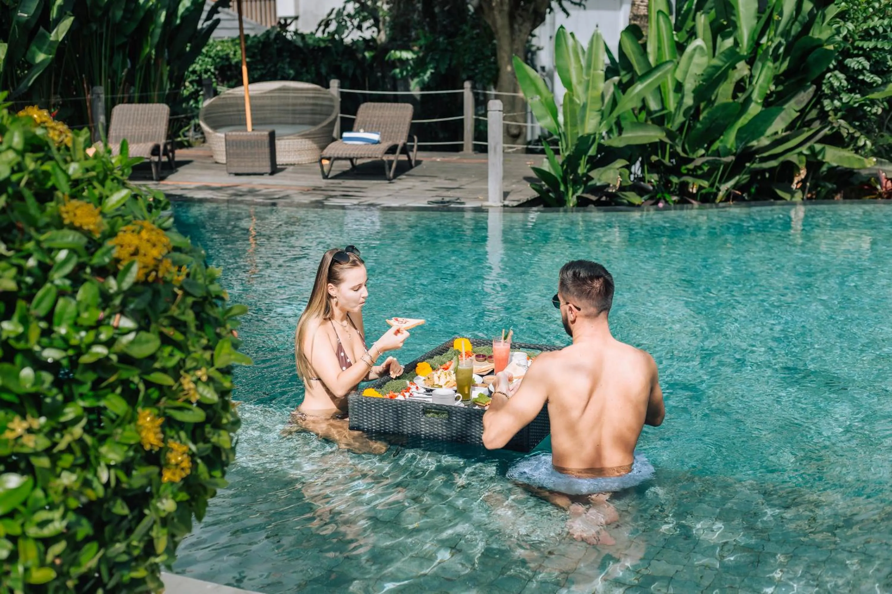 Breakfast in Manah Shanti Suites by GenuineHost