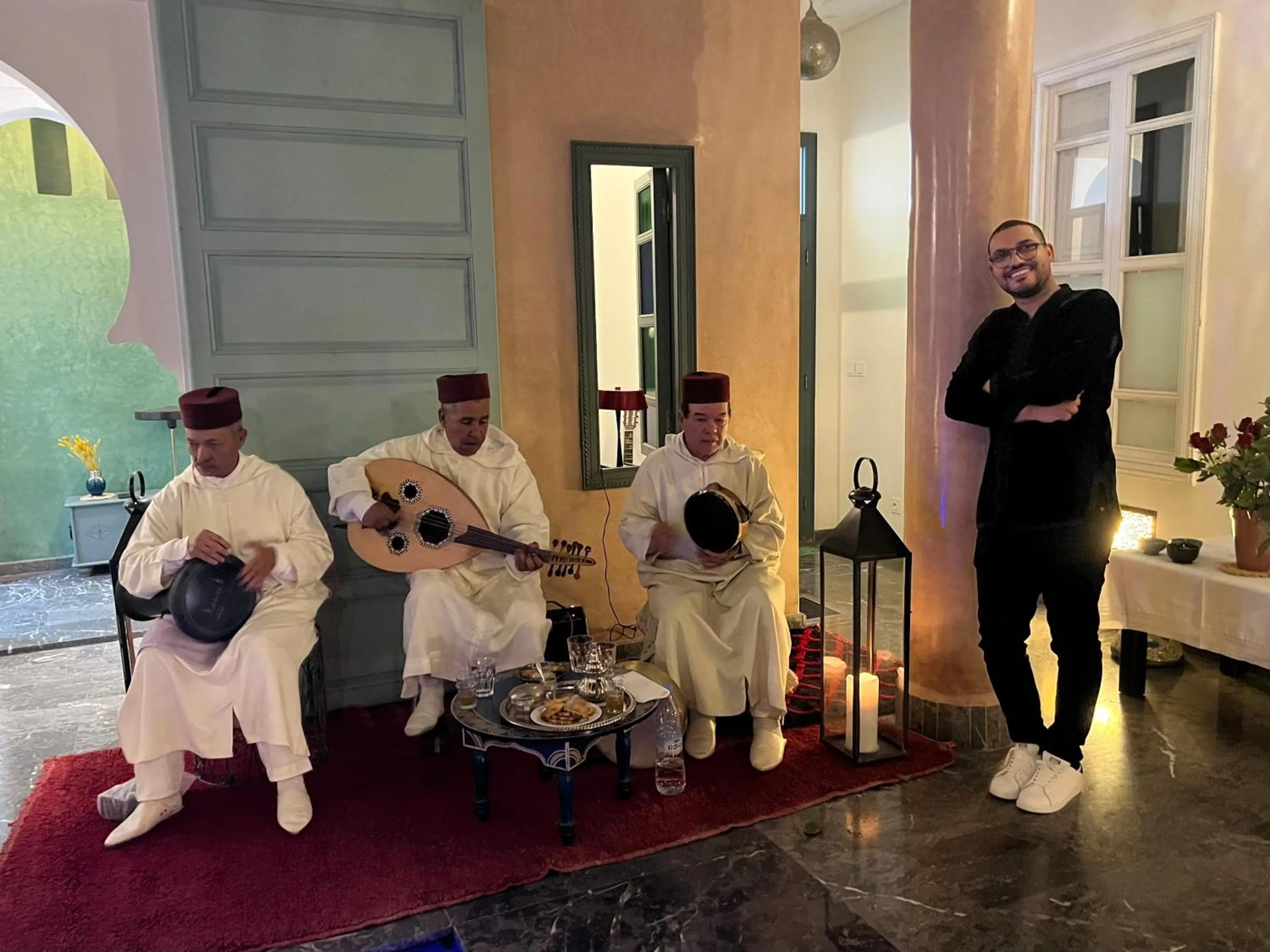 Patio in Riad Albatoul