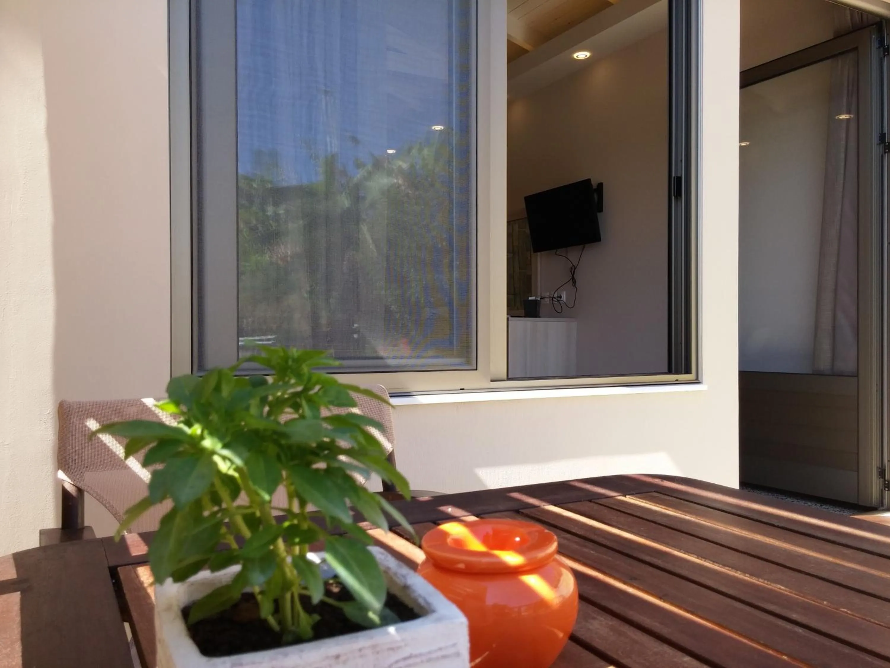 Balcony/Terrace in Anetis Beach Hotel