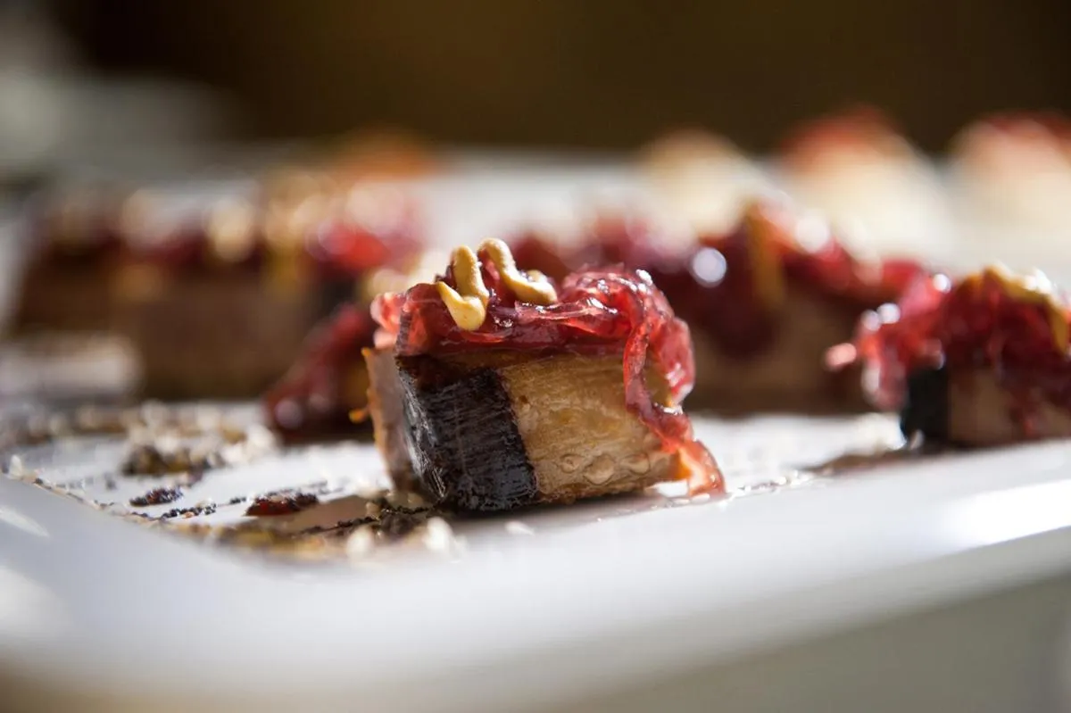 Food close-up in Castello Camemi