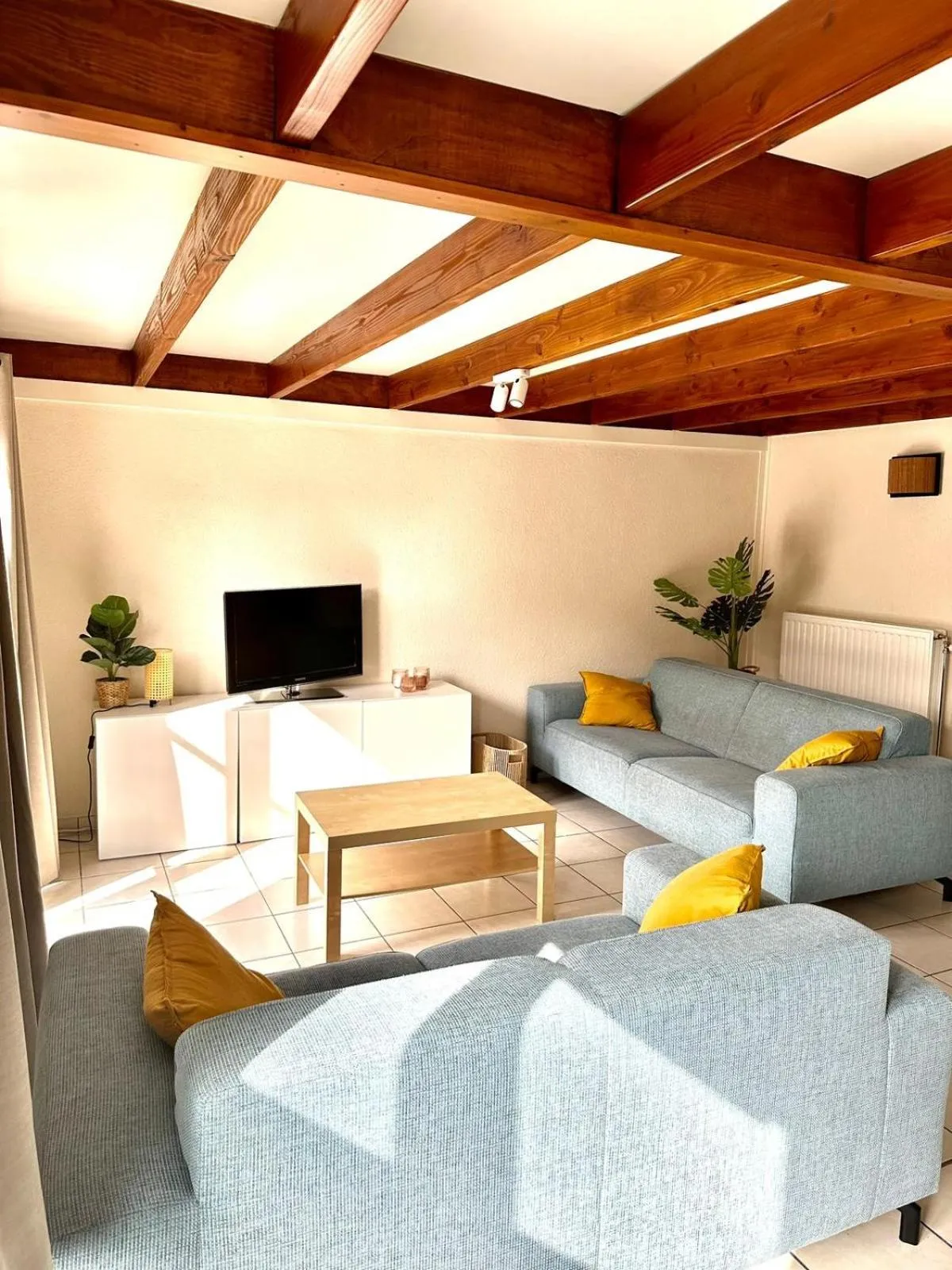 Living room in Zeepark Haerendycke