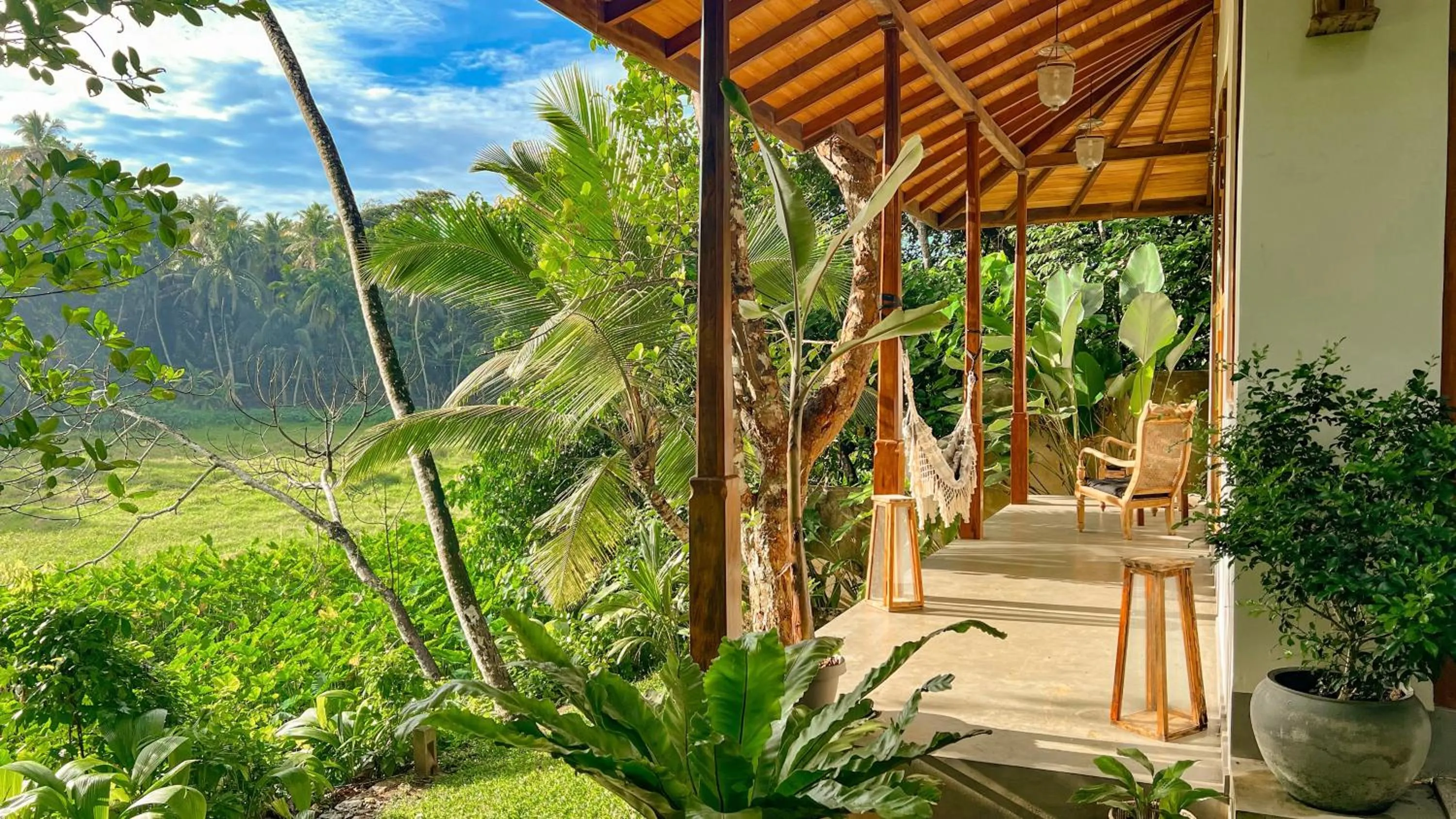 Natural landscape in The Jungle Loft Galle