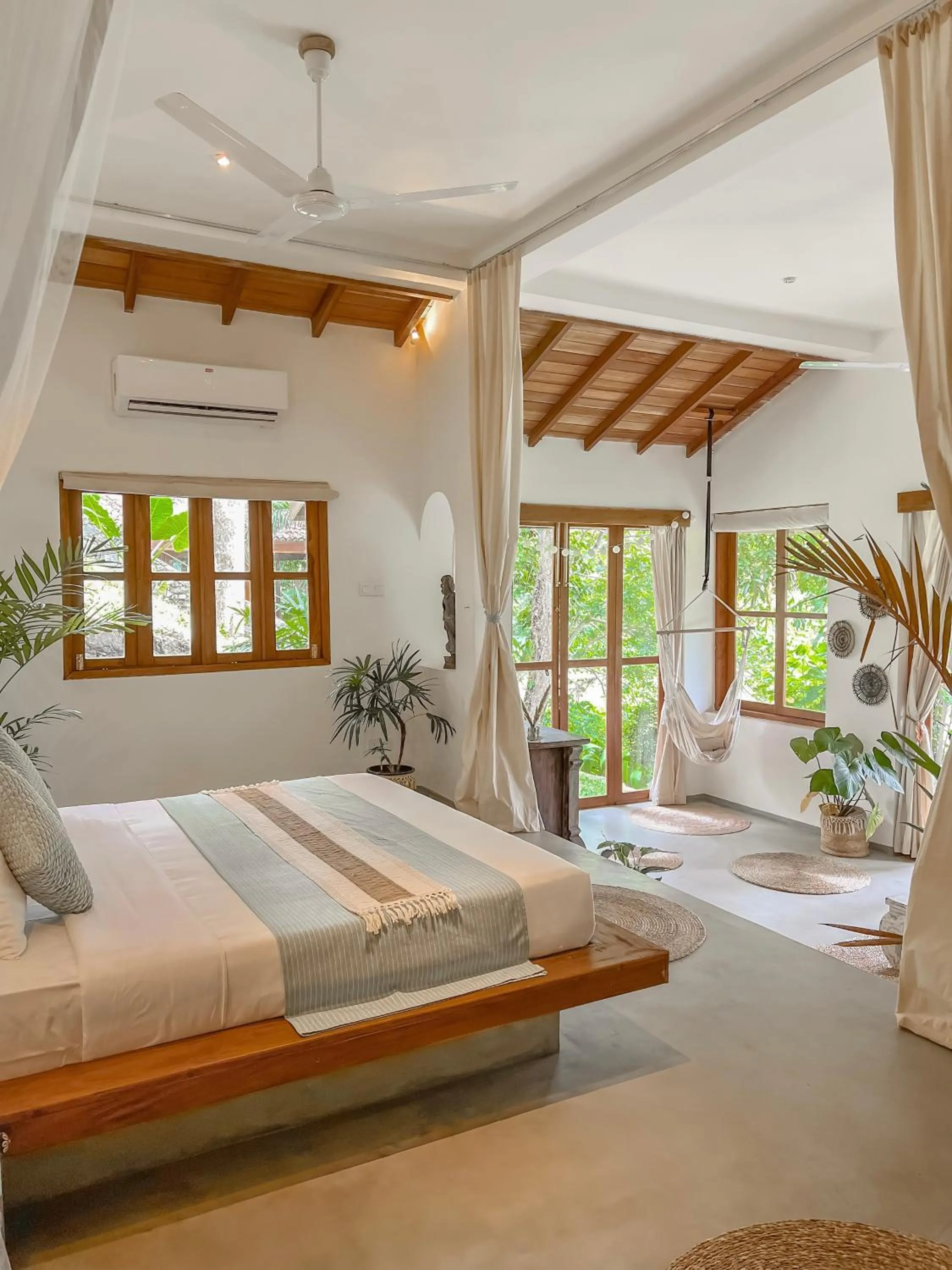 Bedroom, Bed in The Jungle Loft Galle
