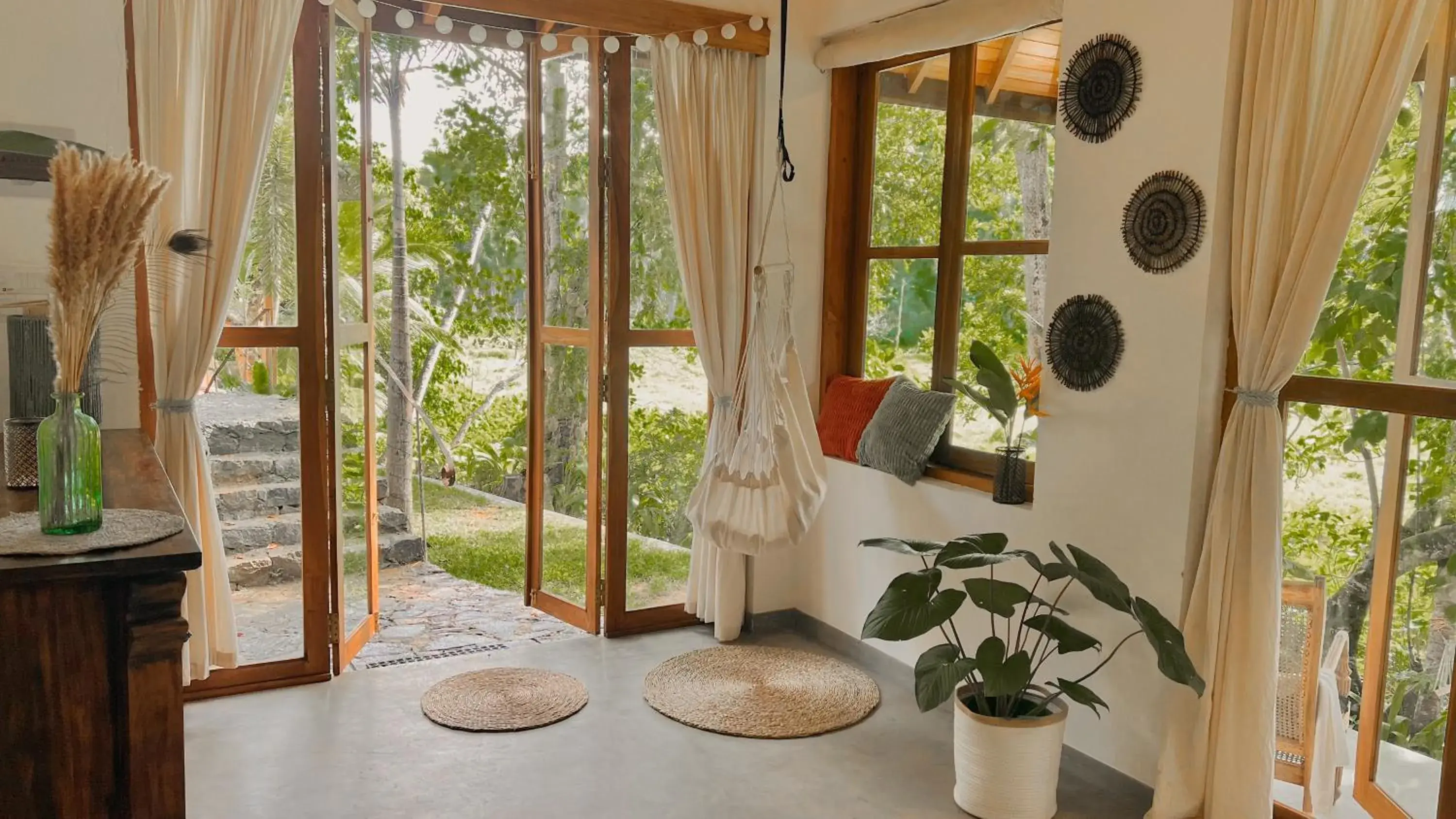 Living room in The Jungle Loft Galle Living room in The Jungle Loft Galle