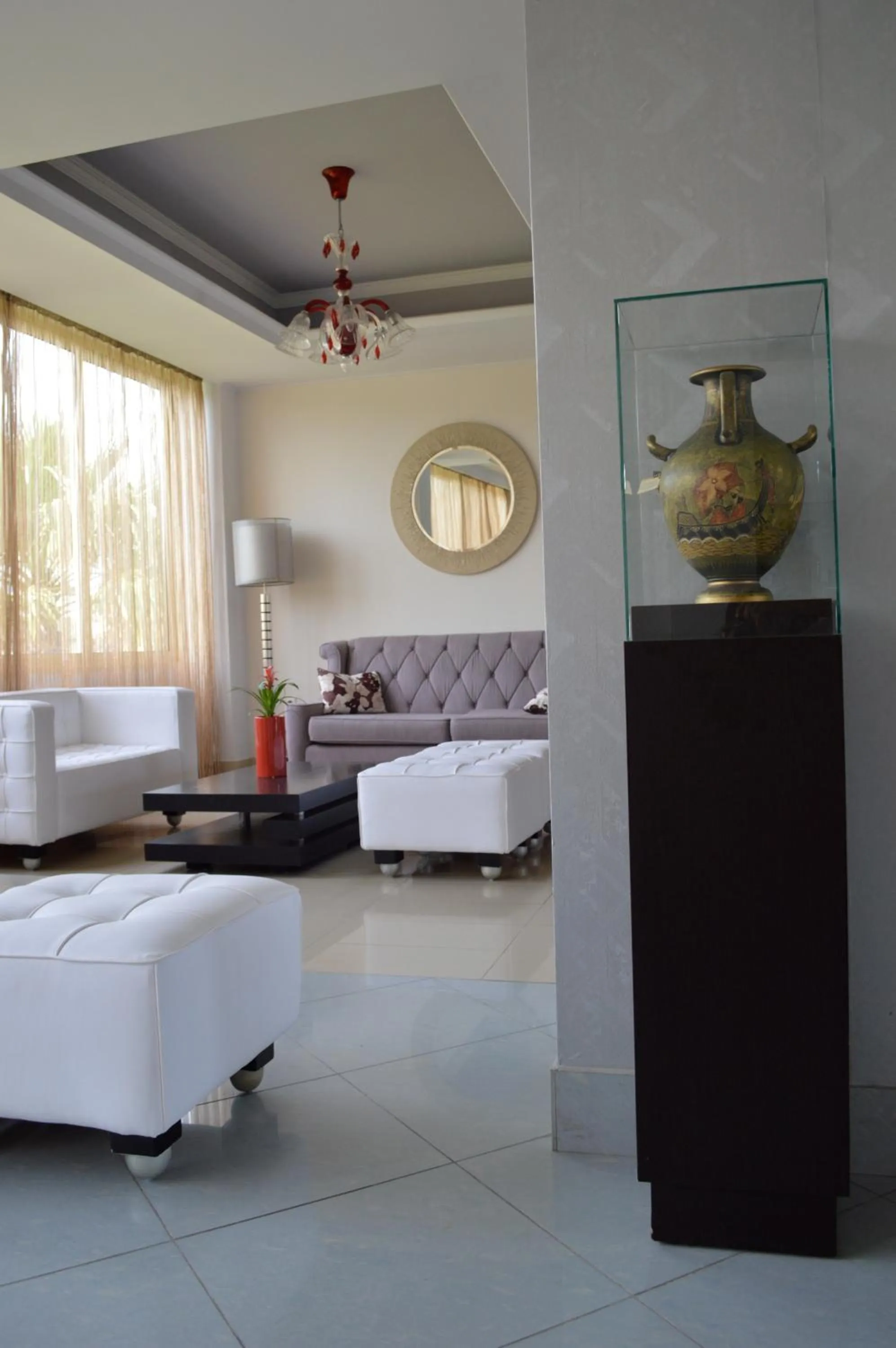 Living room in Natura Park Village Hotel & Spa