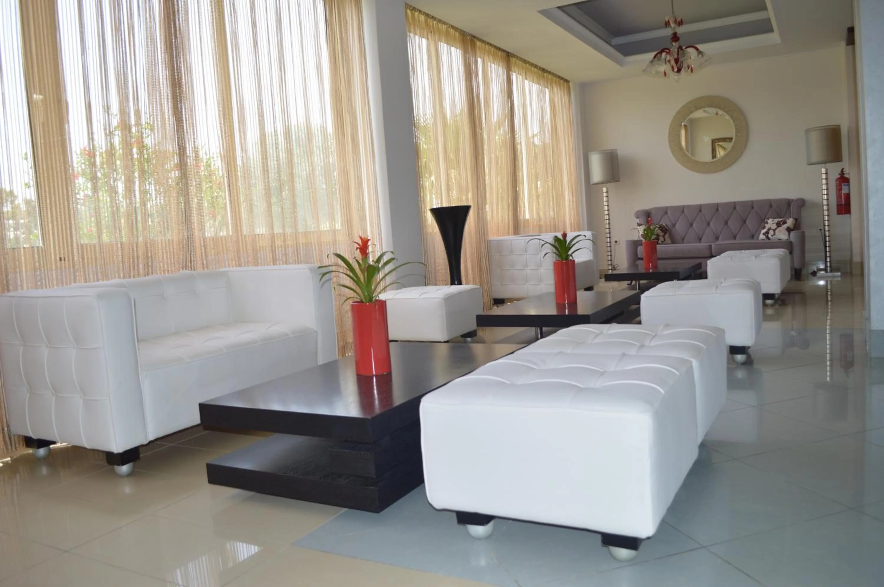 Living room in Natura Park Village Hotel & Spa