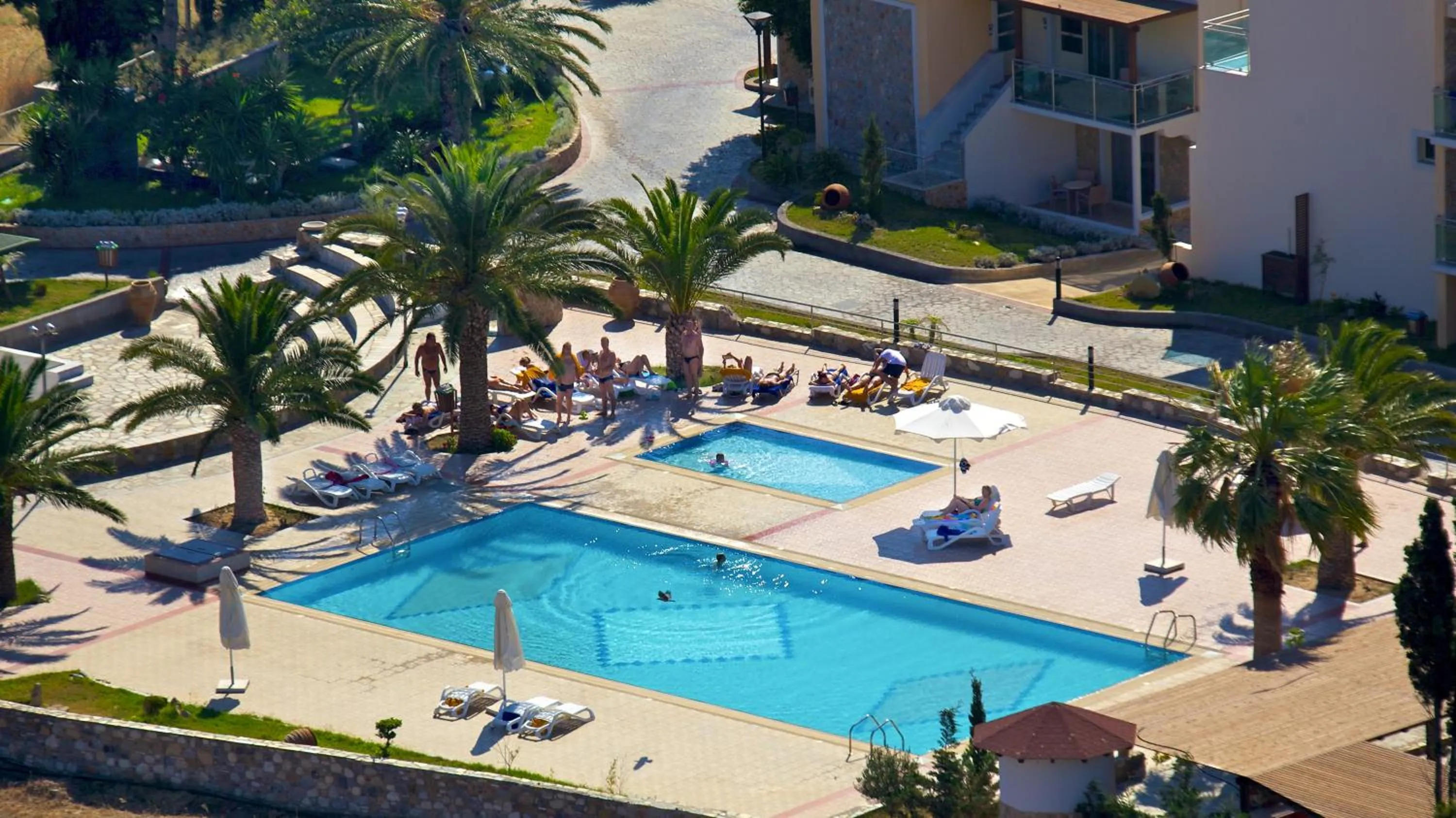 Pool view in Natura Park Village Hotel & Spa