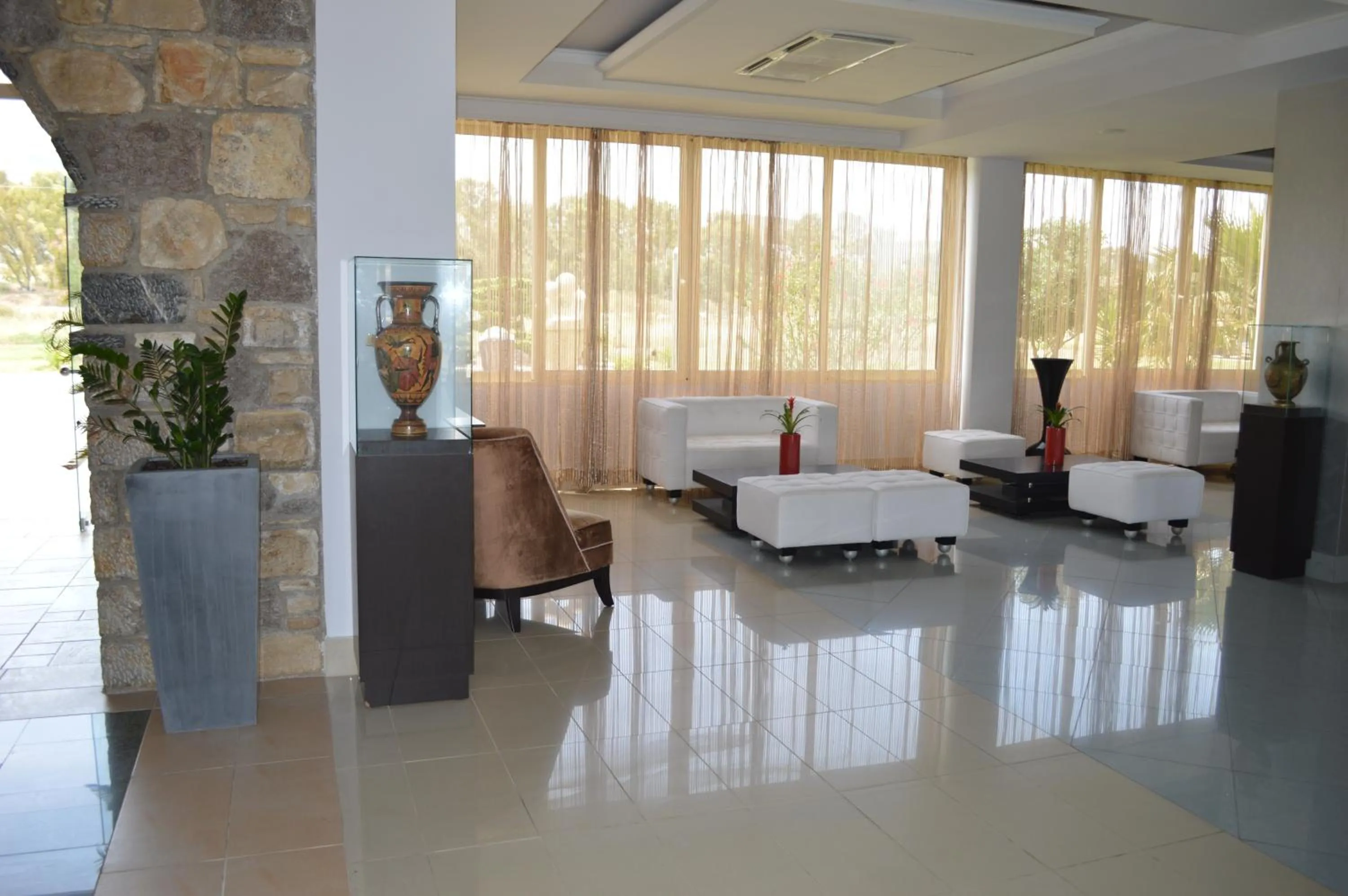 Living room in Natura Park Village Hotel & Spa