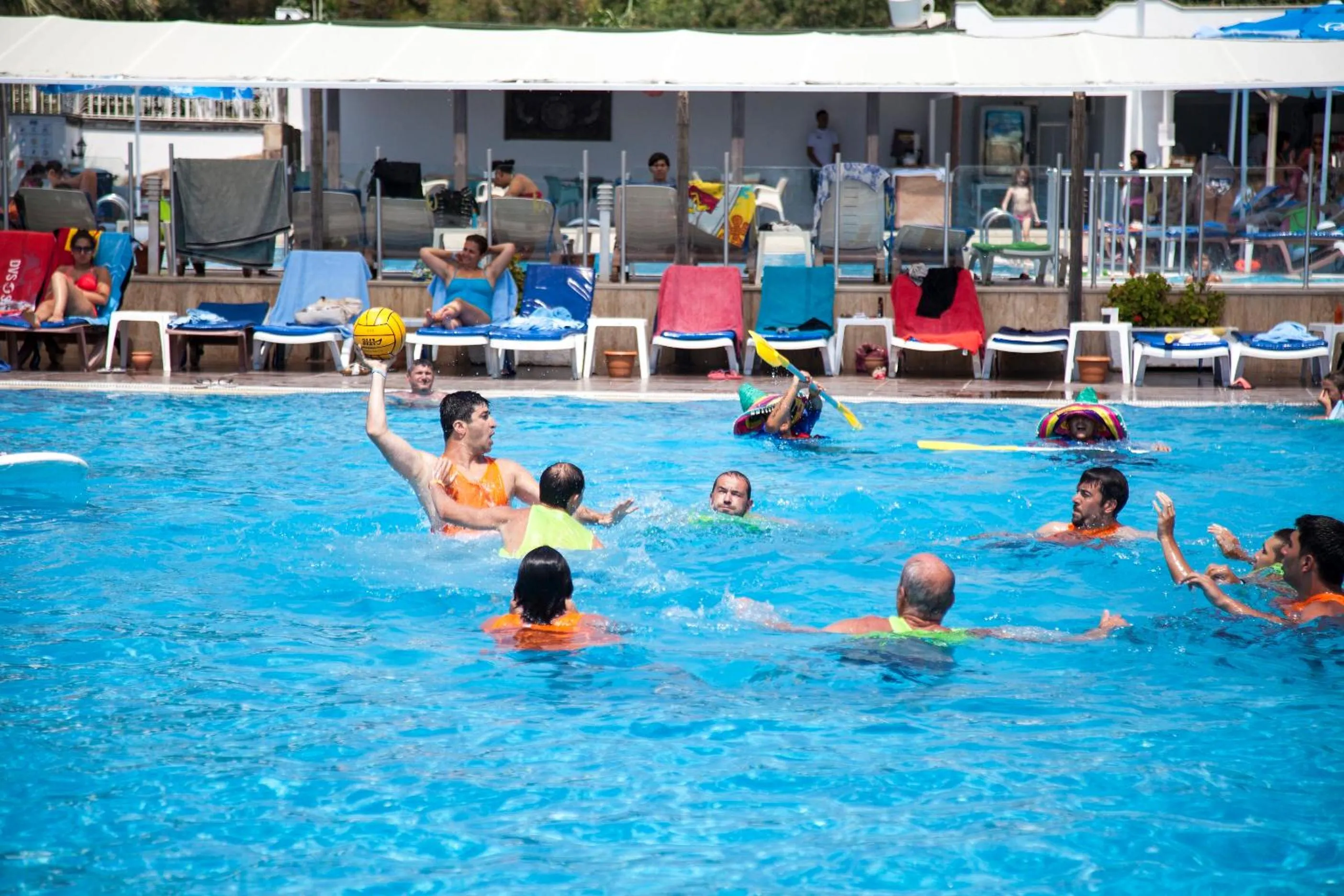 Pool view in Golden Age Hotel Yalıkavak Bodrum