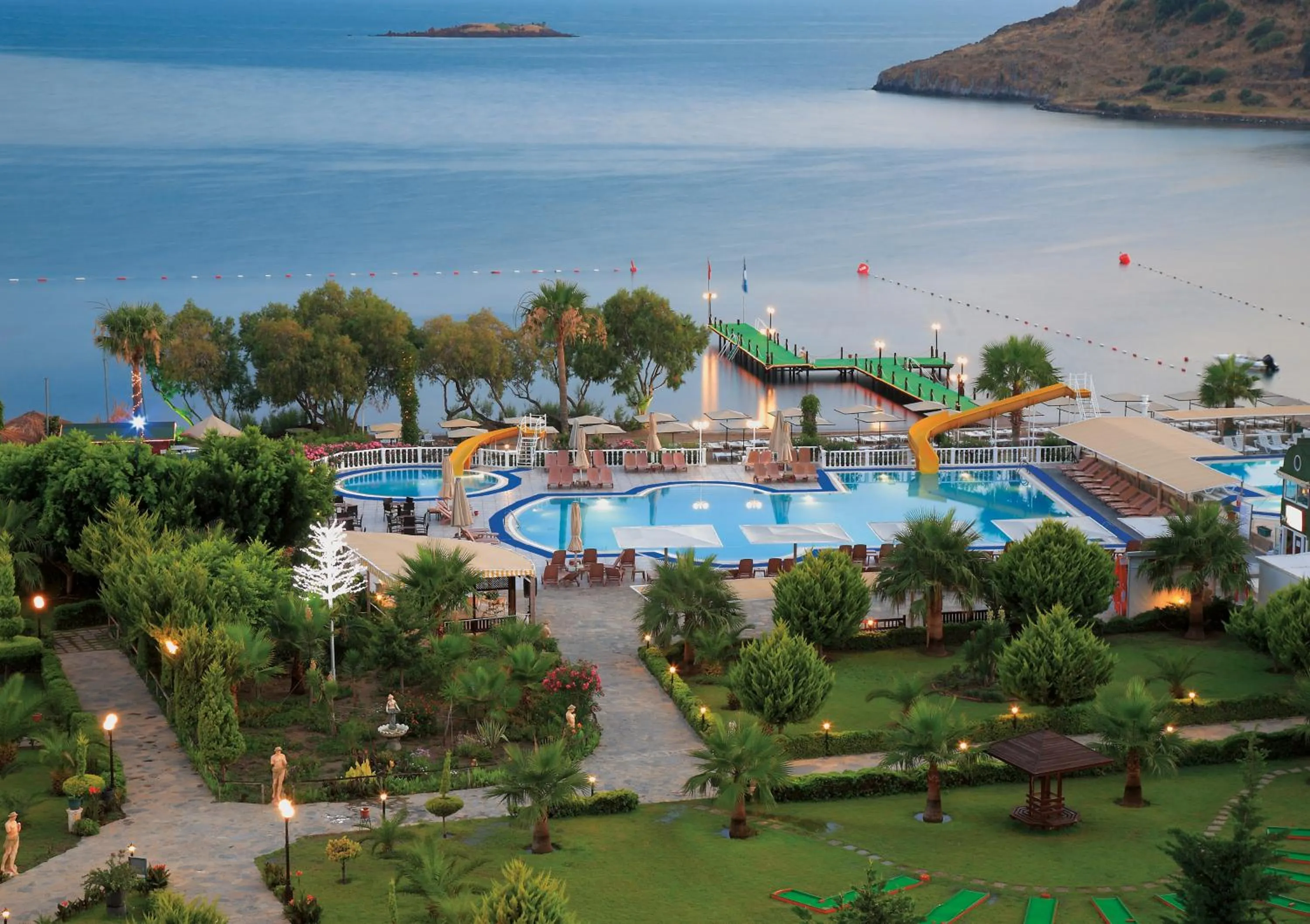 Bird's eye view in Golden Age Hotel Yalıkavak Bodrum