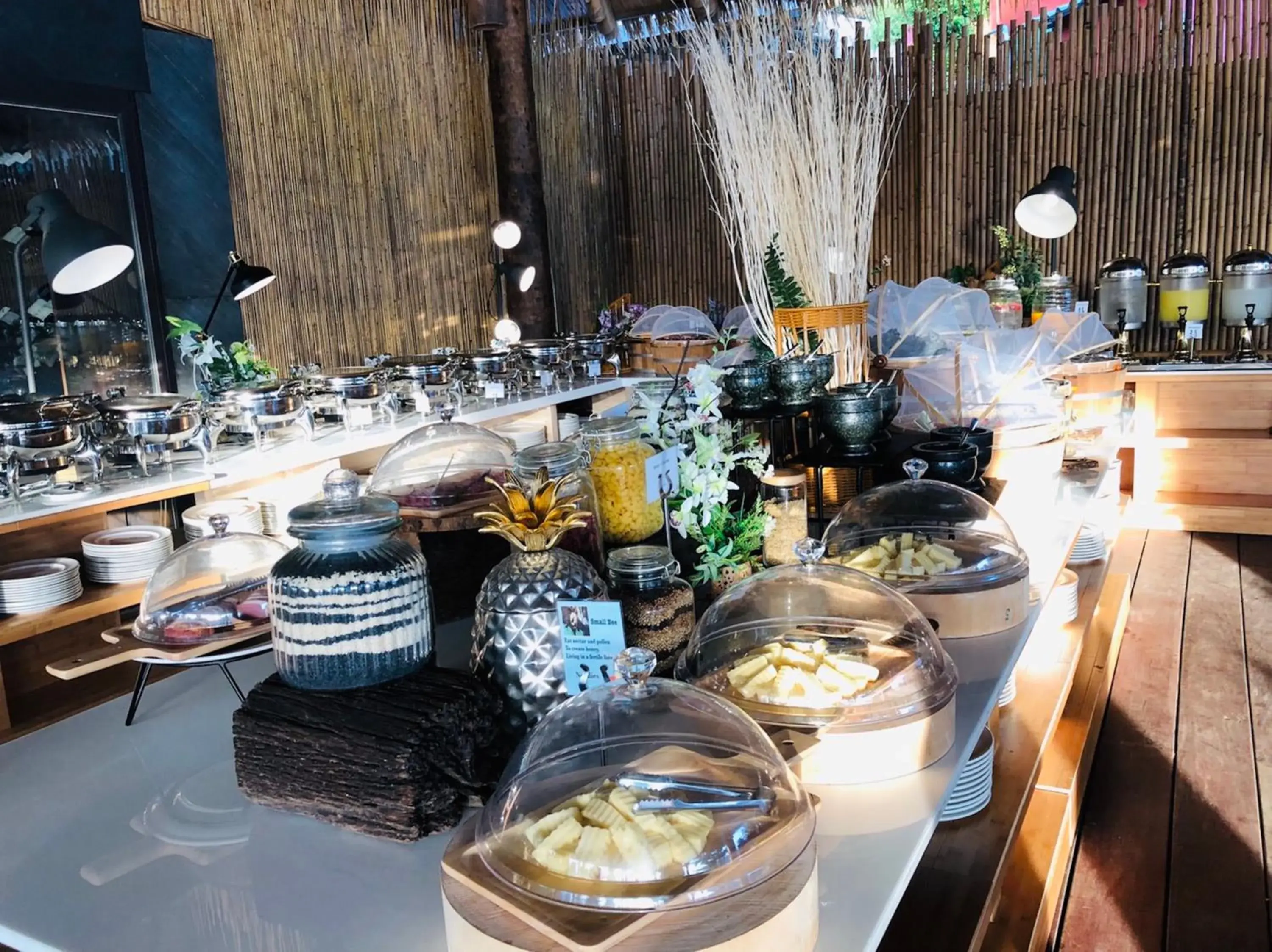 Buffet breakfast in Phi Phi CoCo Beach Resort Buffet breakfast in Phi Phi CoCo Beach Resort