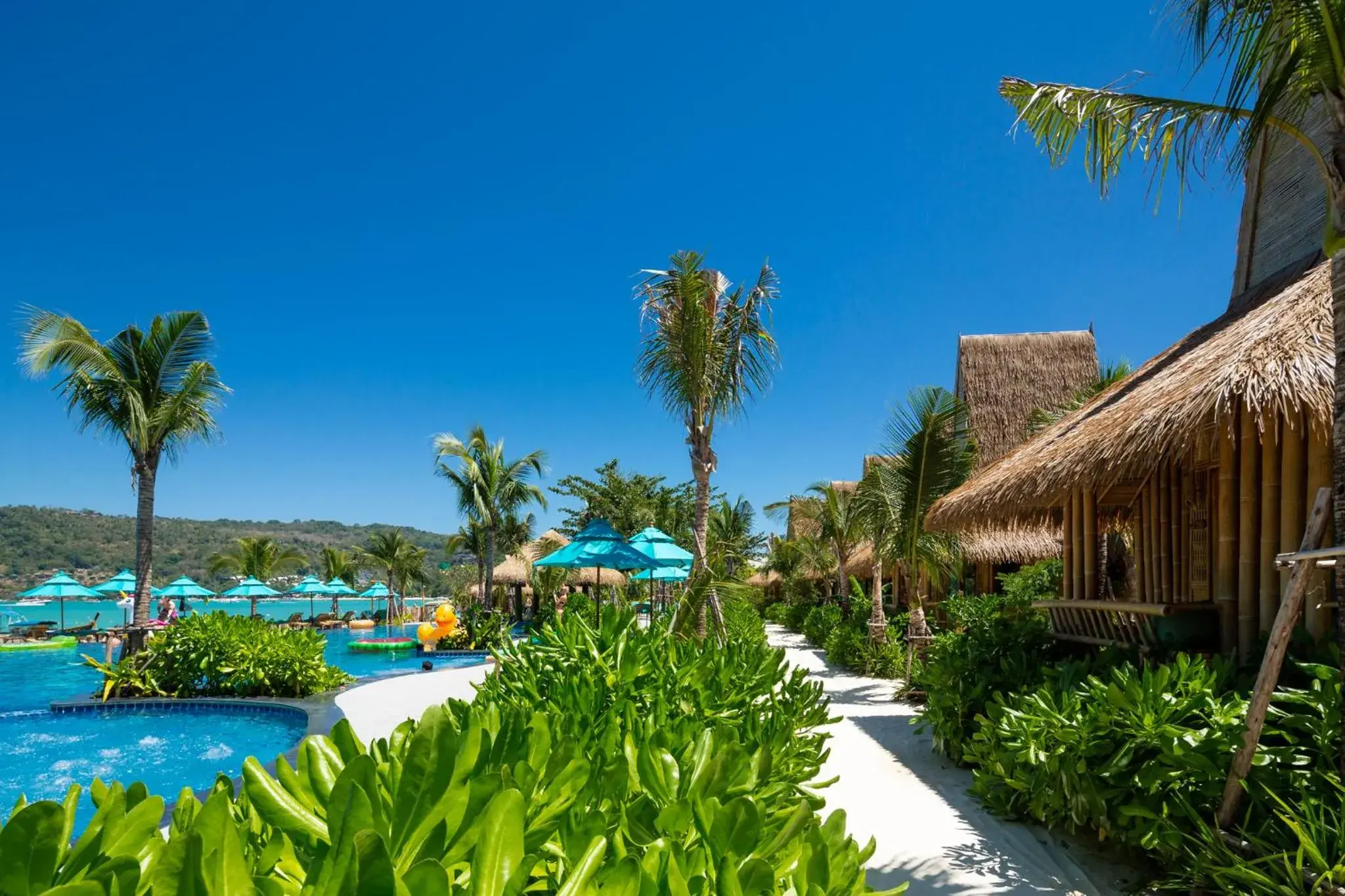 Pool view in Phi Phi CoCo Beach Resort Pool view in Phi Phi CoCo Beach Resort