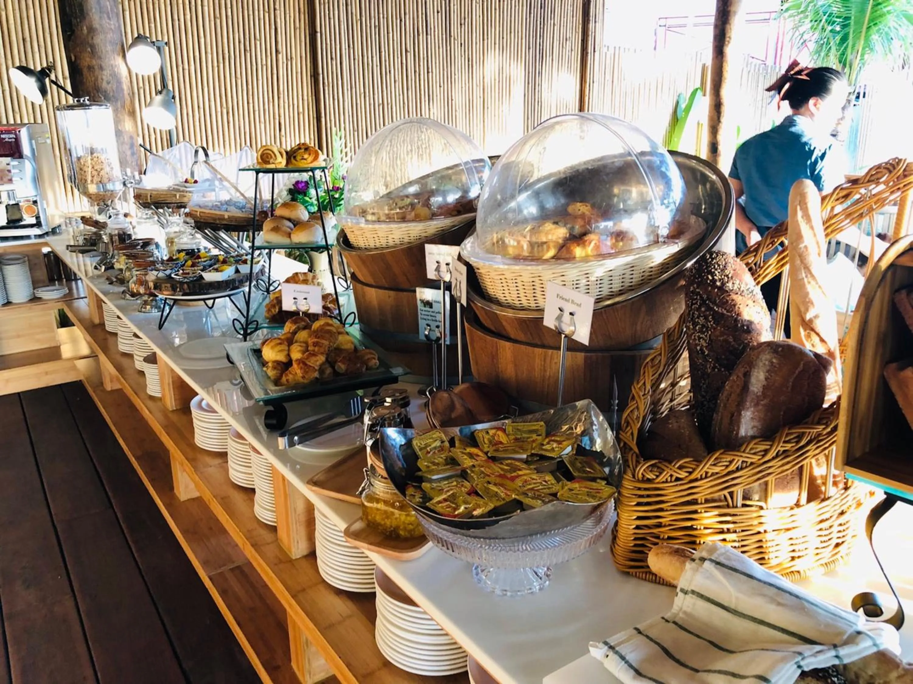 Buffet breakfast in Phi Phi CoCo Beach Resort