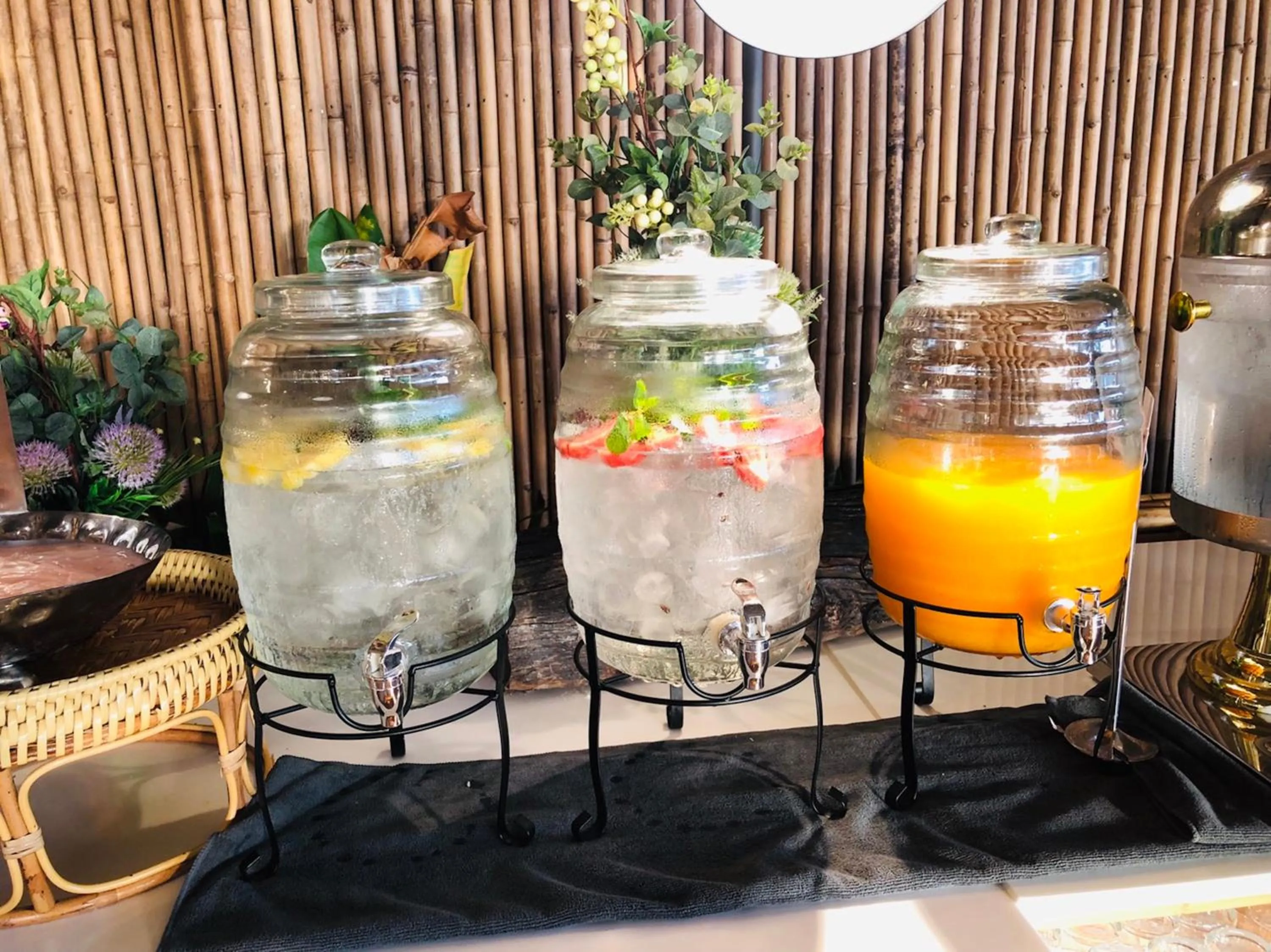 Buffet breakfast in Phi Phi CoCo Beach Resort