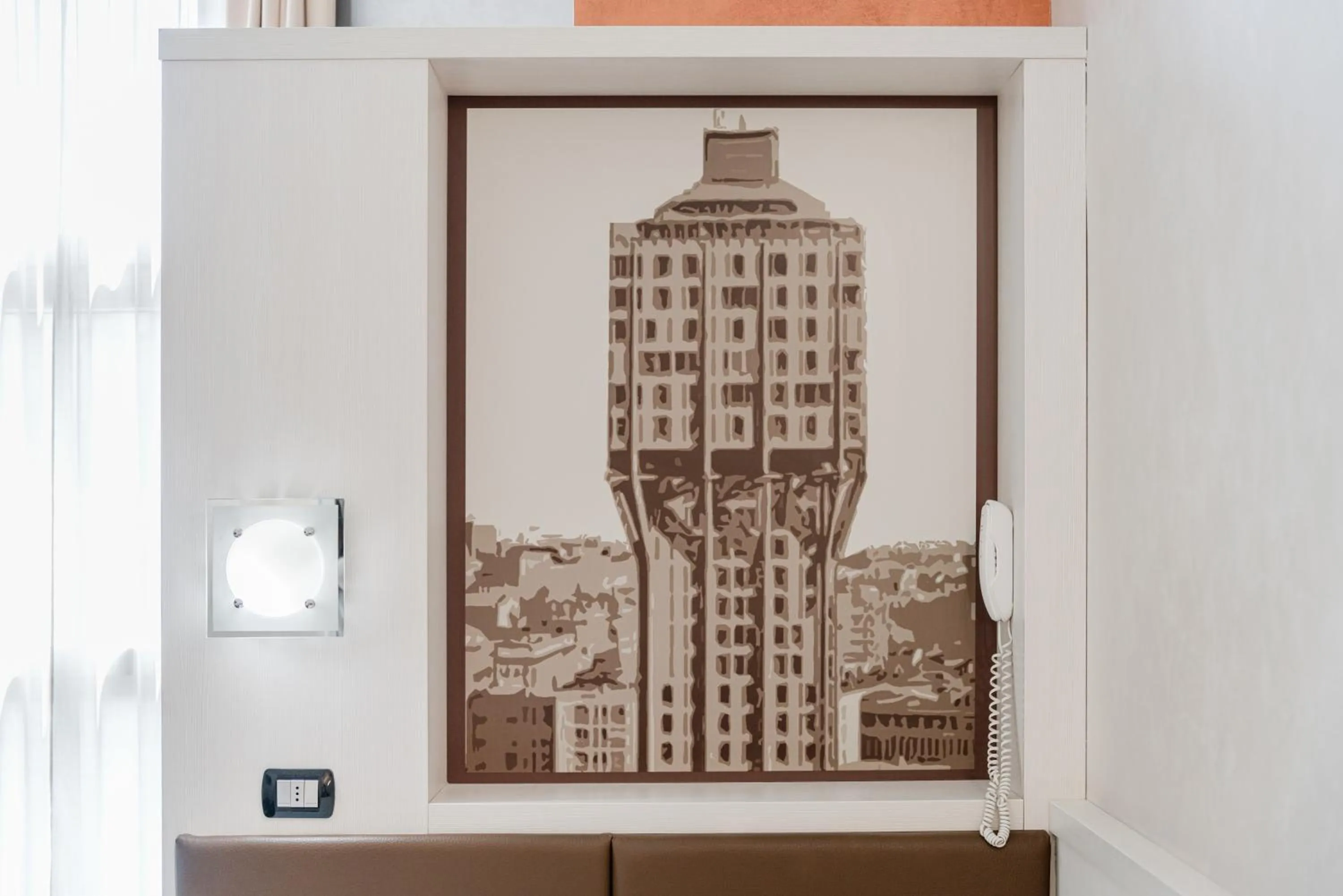 Decorative detail in Hotel Milano Navigli