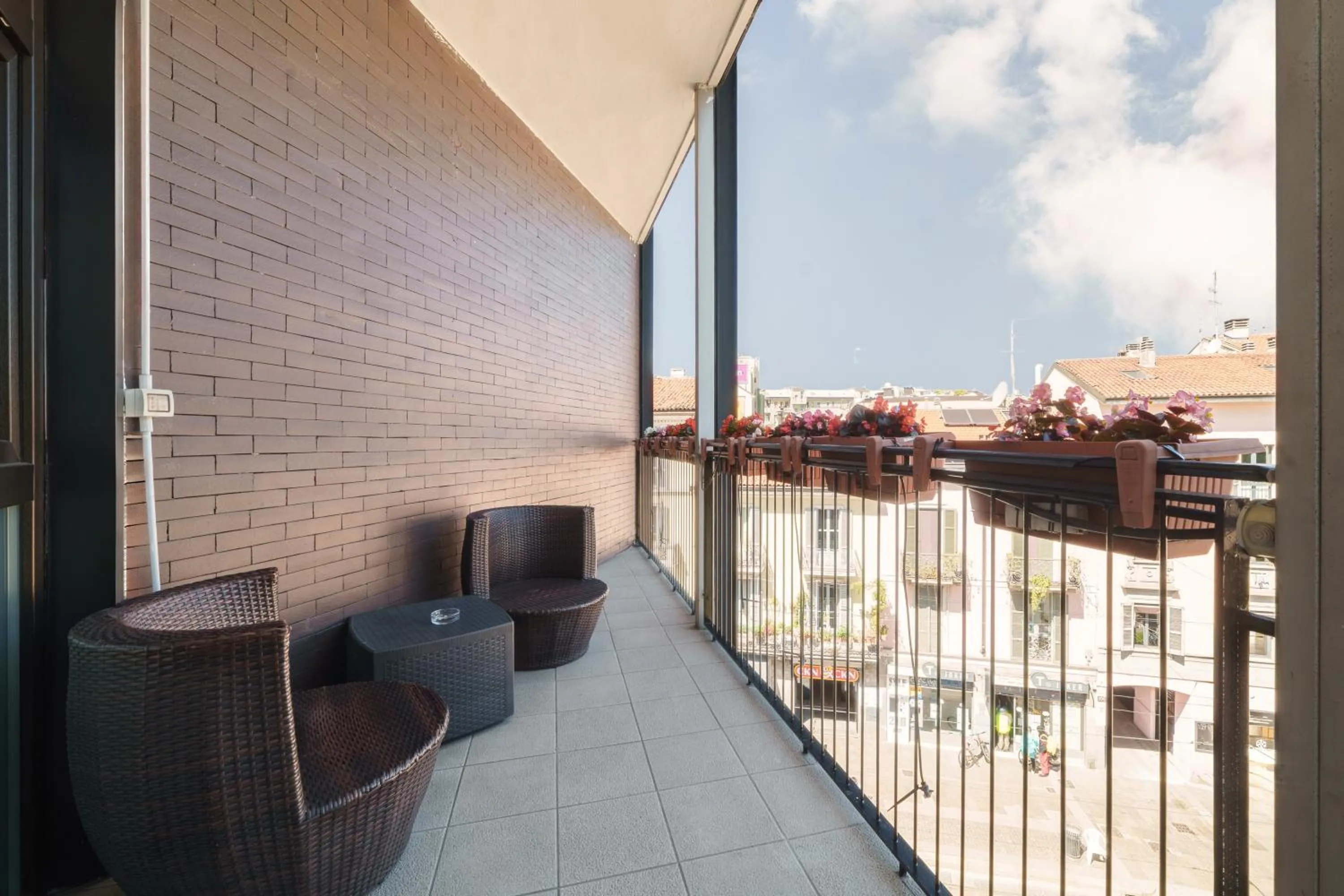 Balcony/Terrace in Hotel Milano Navigli