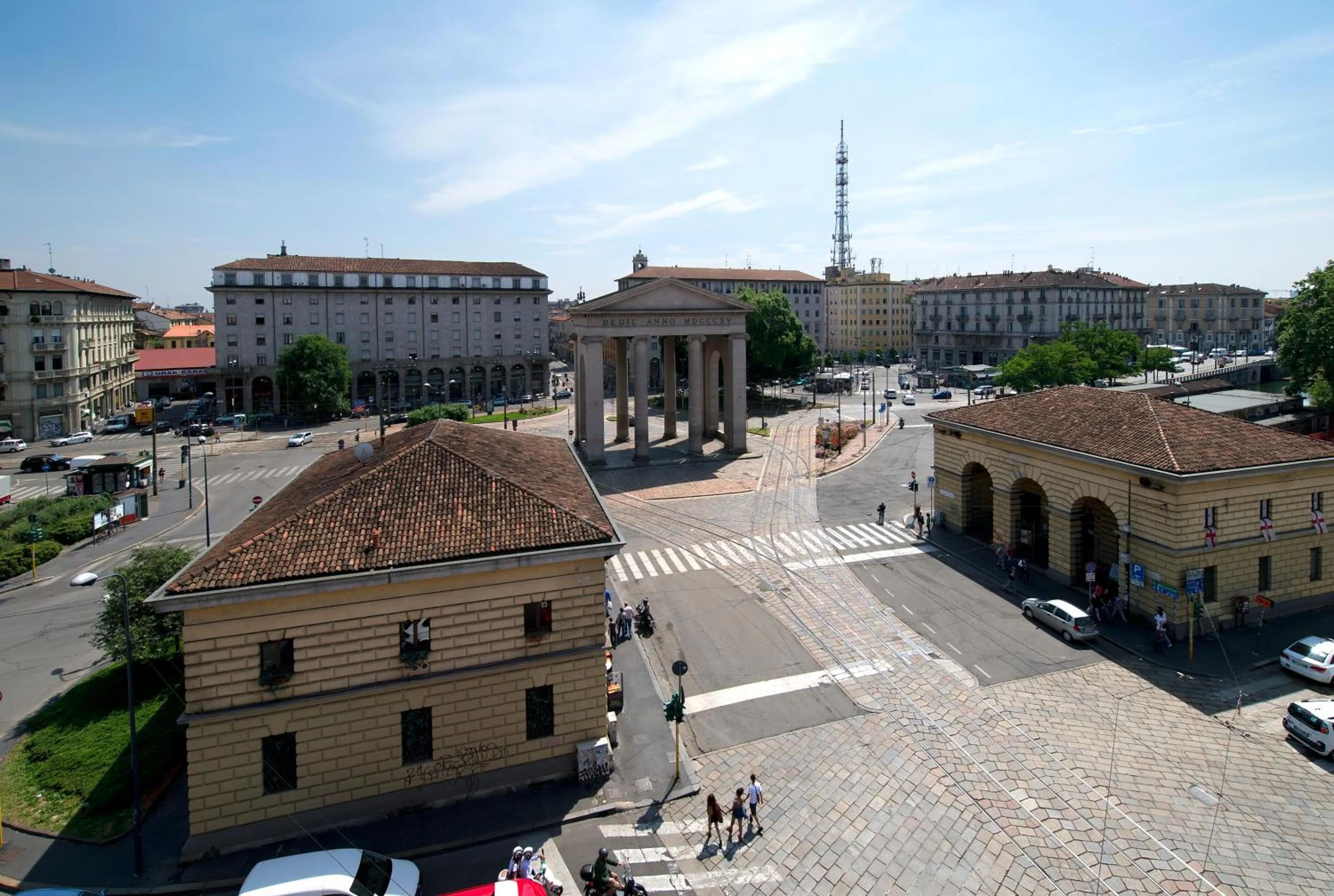 City view in Hotel Milano Navigli