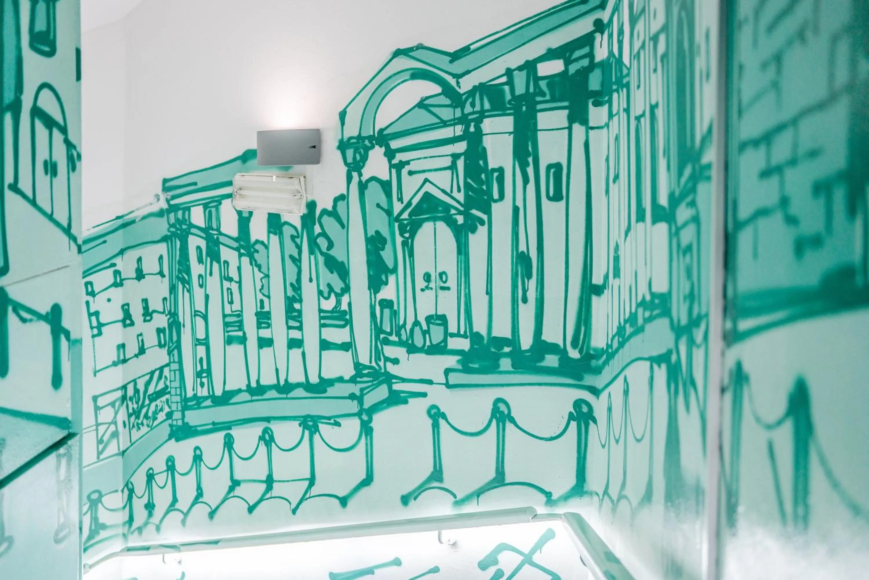 Decorative detail in Hotel Milano Navigli