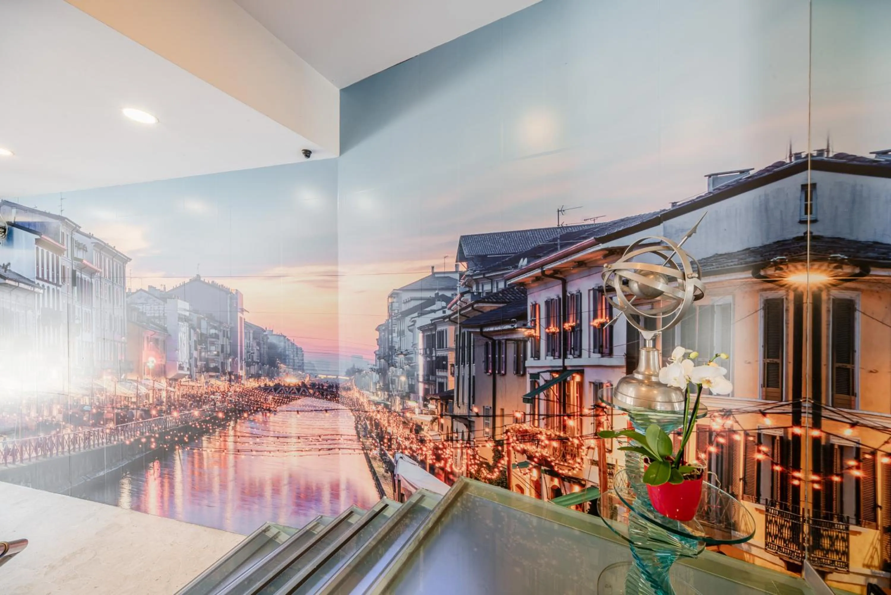 Lobby or reception in Hotel Milano Navigli