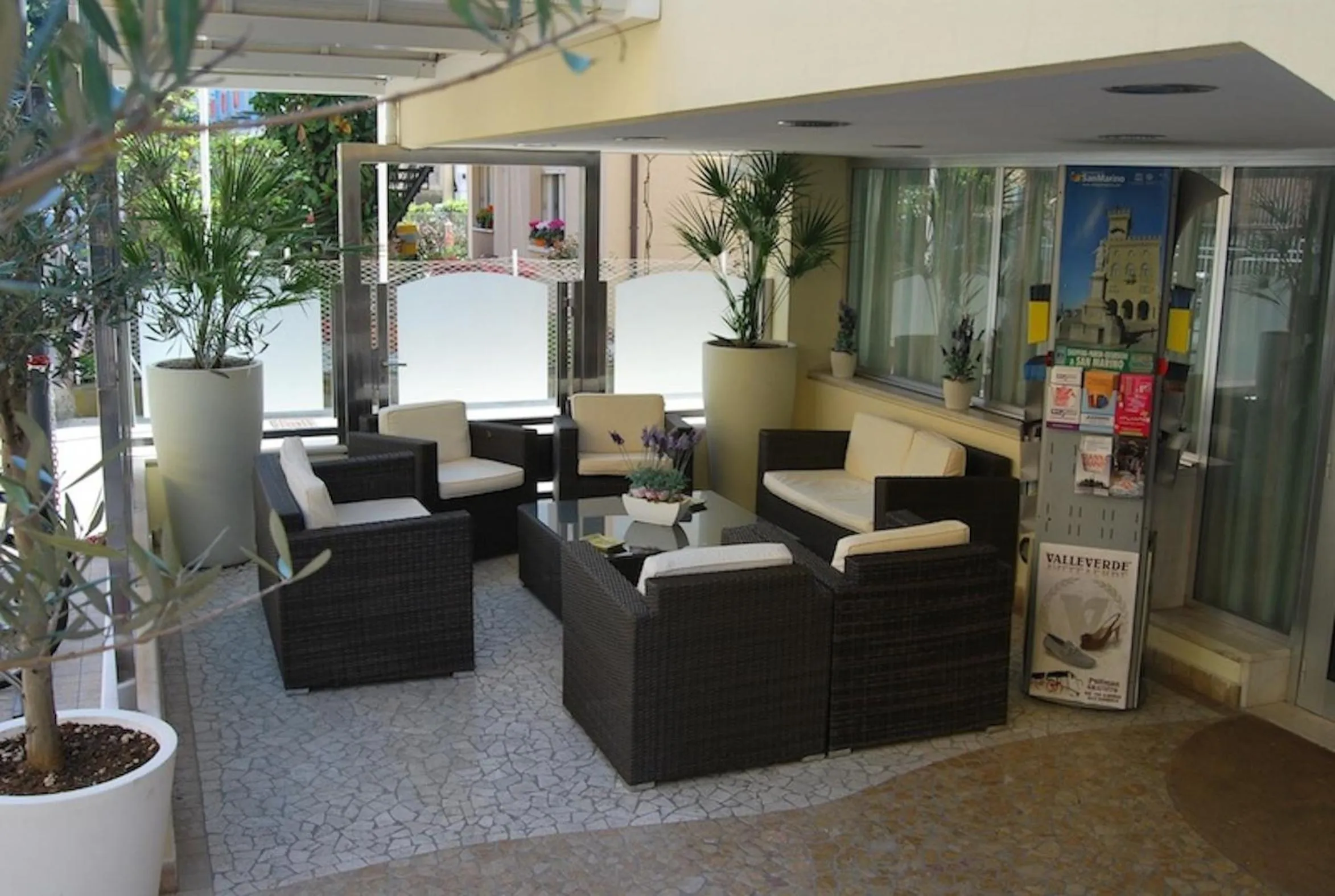 Decorative detail in Hotel Acerboli