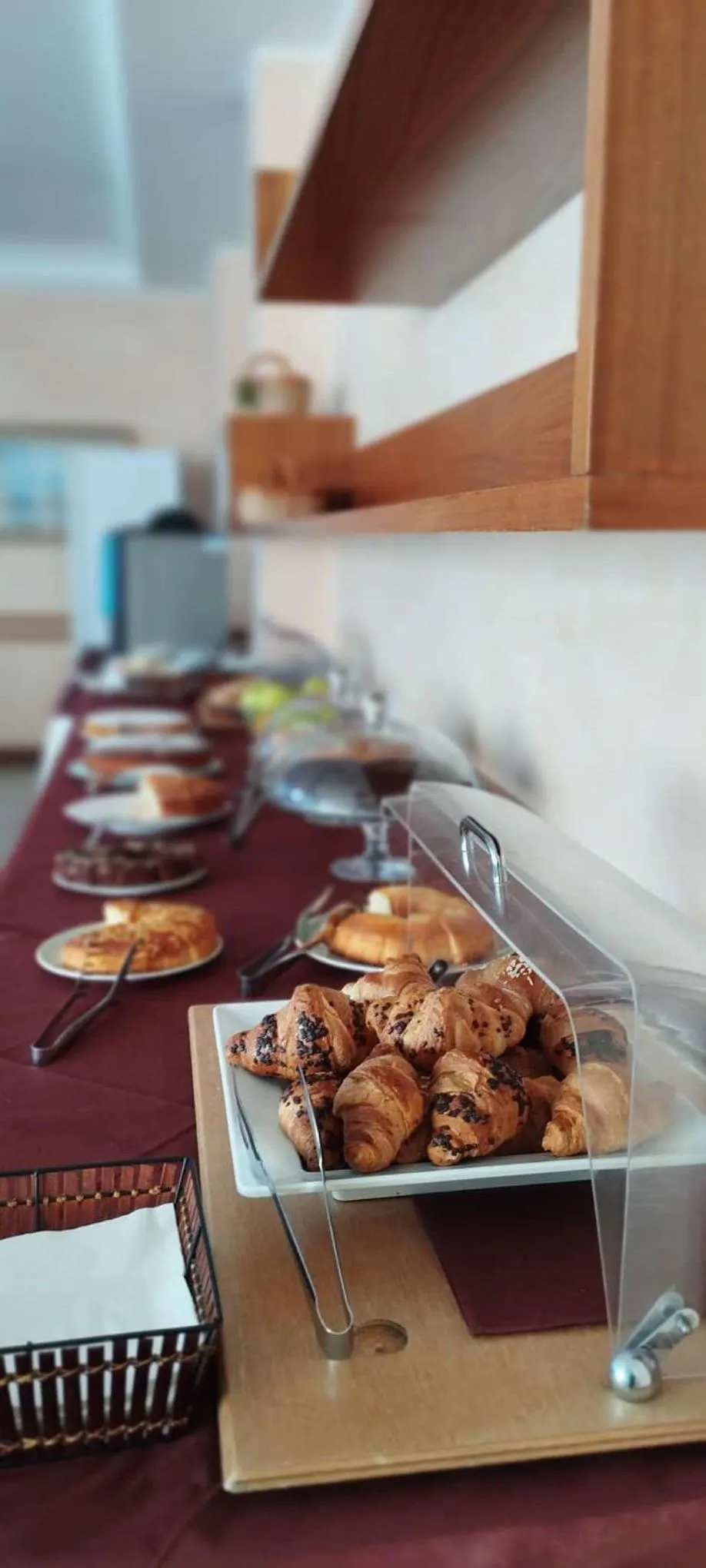 Italian breakfast in Hotel Acerboli